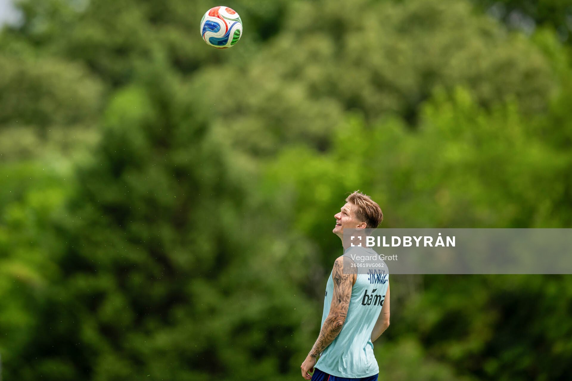 David Møller Wolfe of the Norwegian national football team