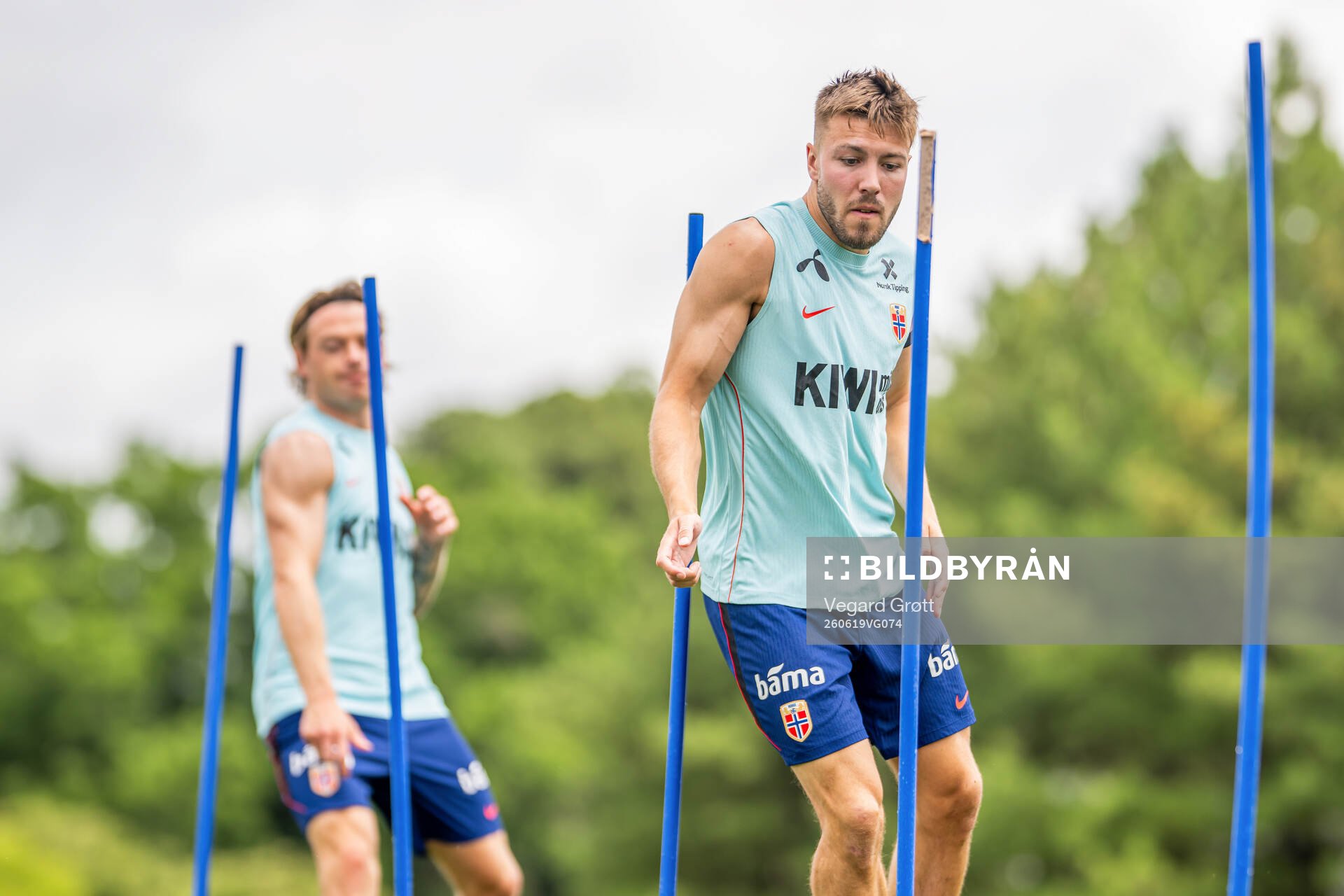 Fredrik André Bjørkan of the Norwegian national football