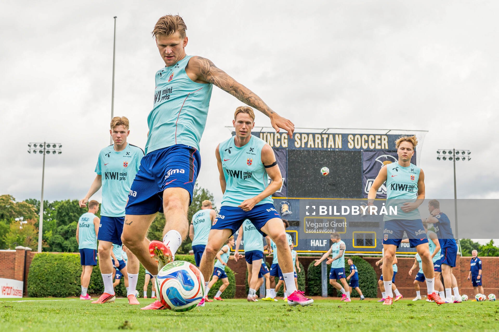 David Møller Wolfe of the Norwegian national football team