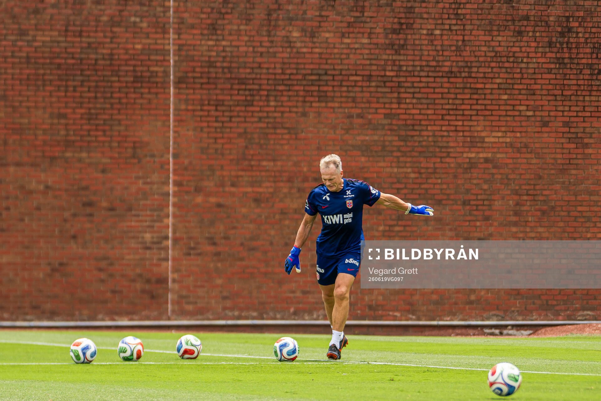 Frode Grodås, goalkeeper coach of the Norwegian national