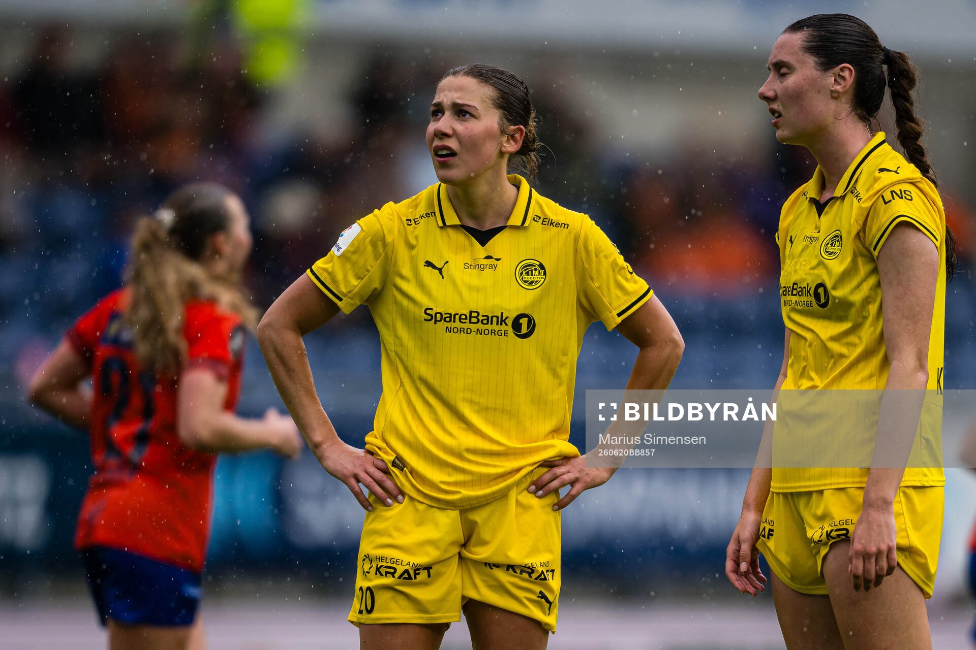 Veronika Sæthre of Bodø/Glimt looks dejected