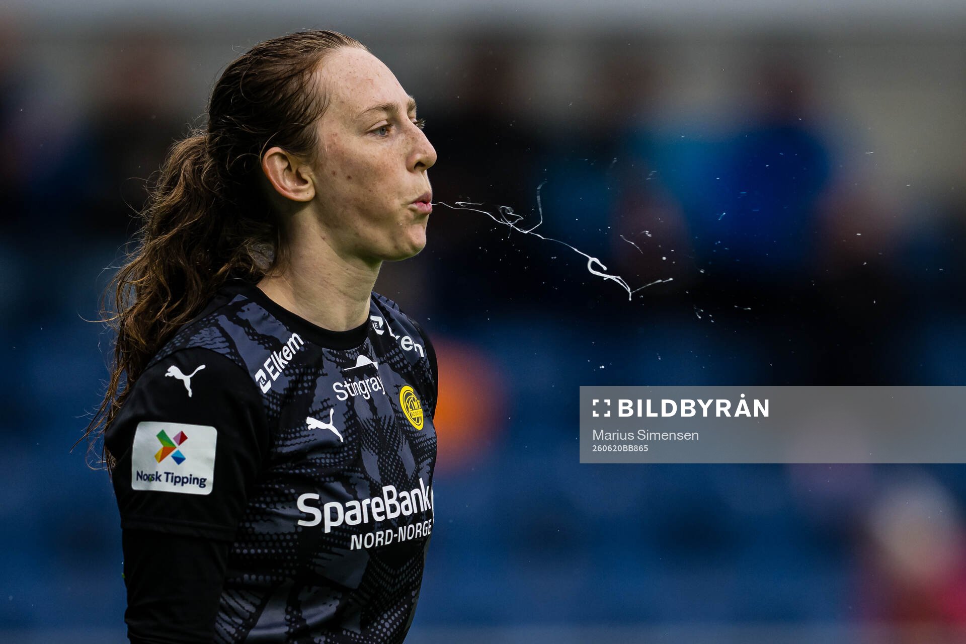 Goalkeeper Michaela Karin Moran of Bodø/Glimt looks