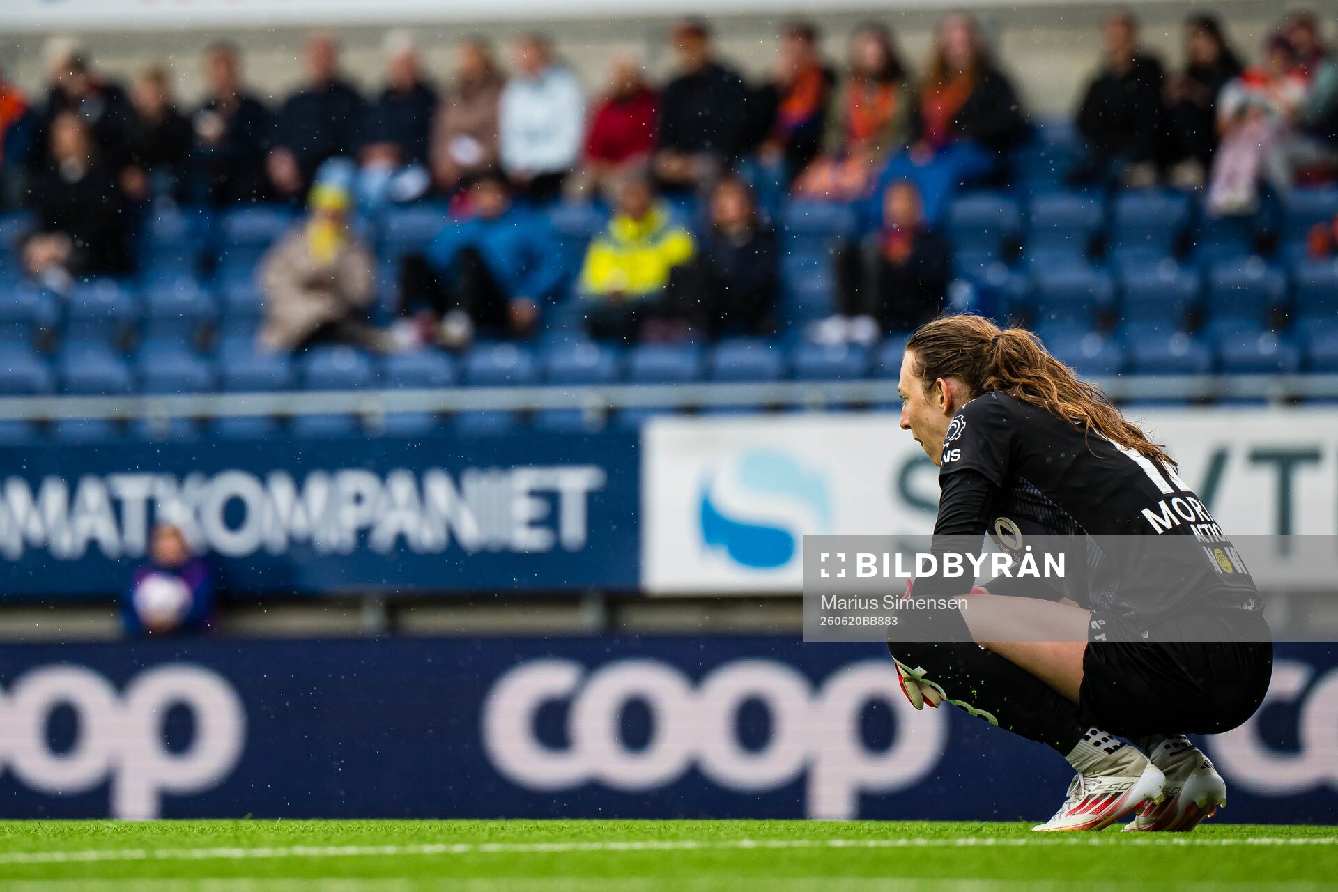 Goalkeeper Michaela Karin Moran of Bodø/Glimt looks
