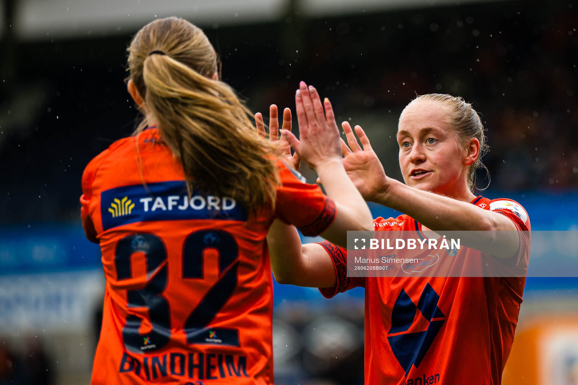 Emilie Strand Blindheim and Ingeborg Skretting of Aalesund