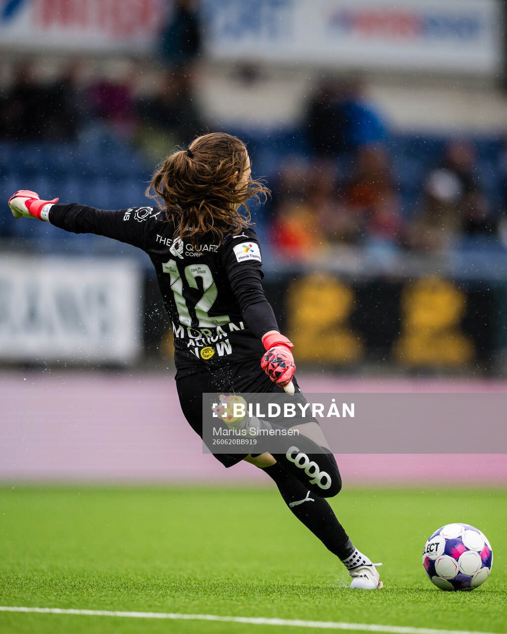 Goalkeeper Michaela Karin Moran of Bodø/Glimt