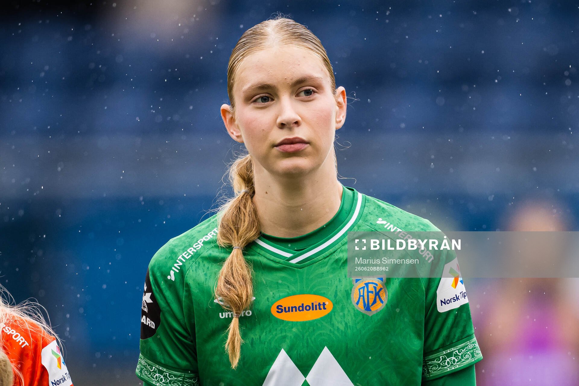 Goalkeeper Thiril Erichsen of Aalesund