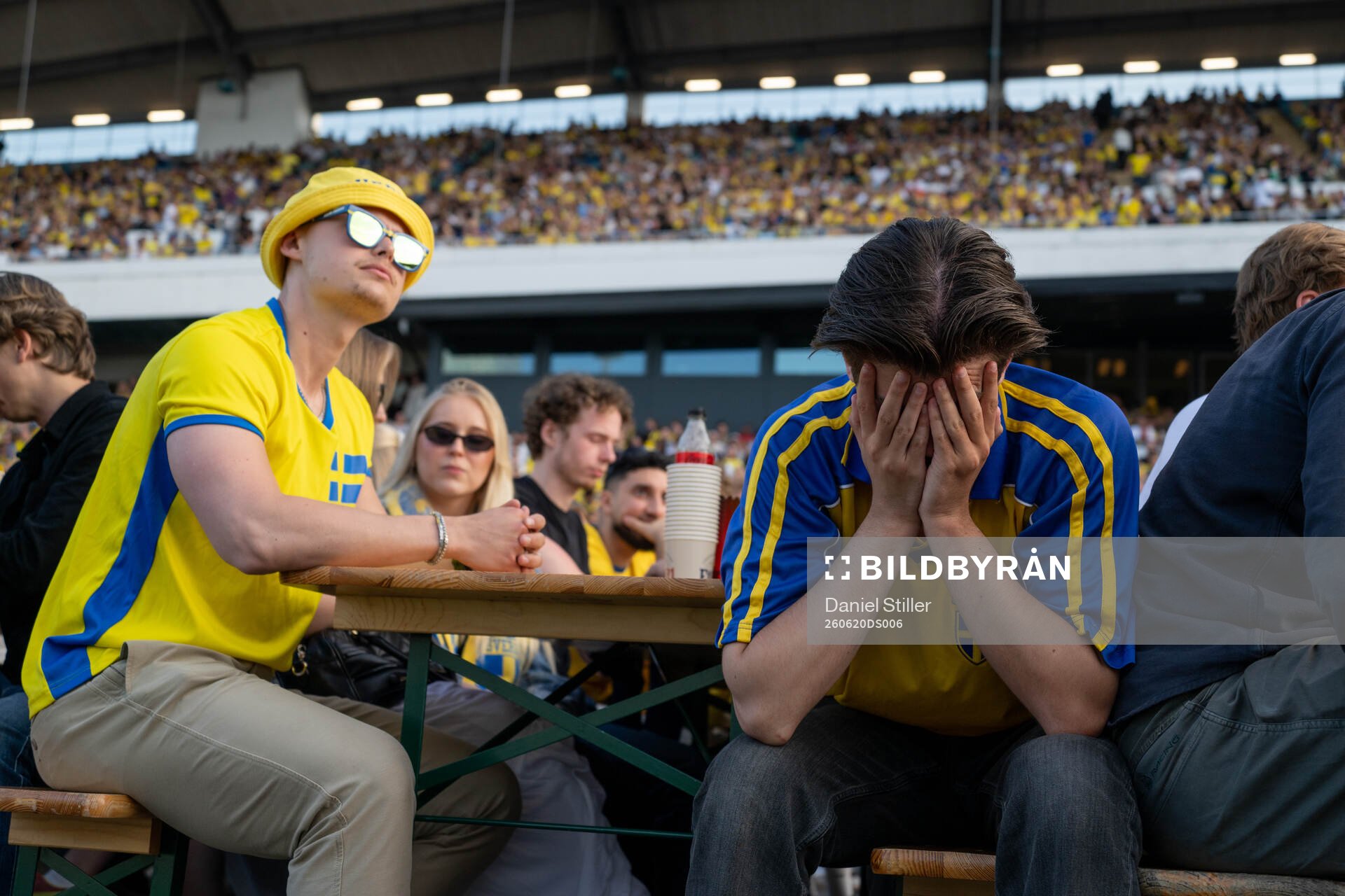 Svenska fans deppar