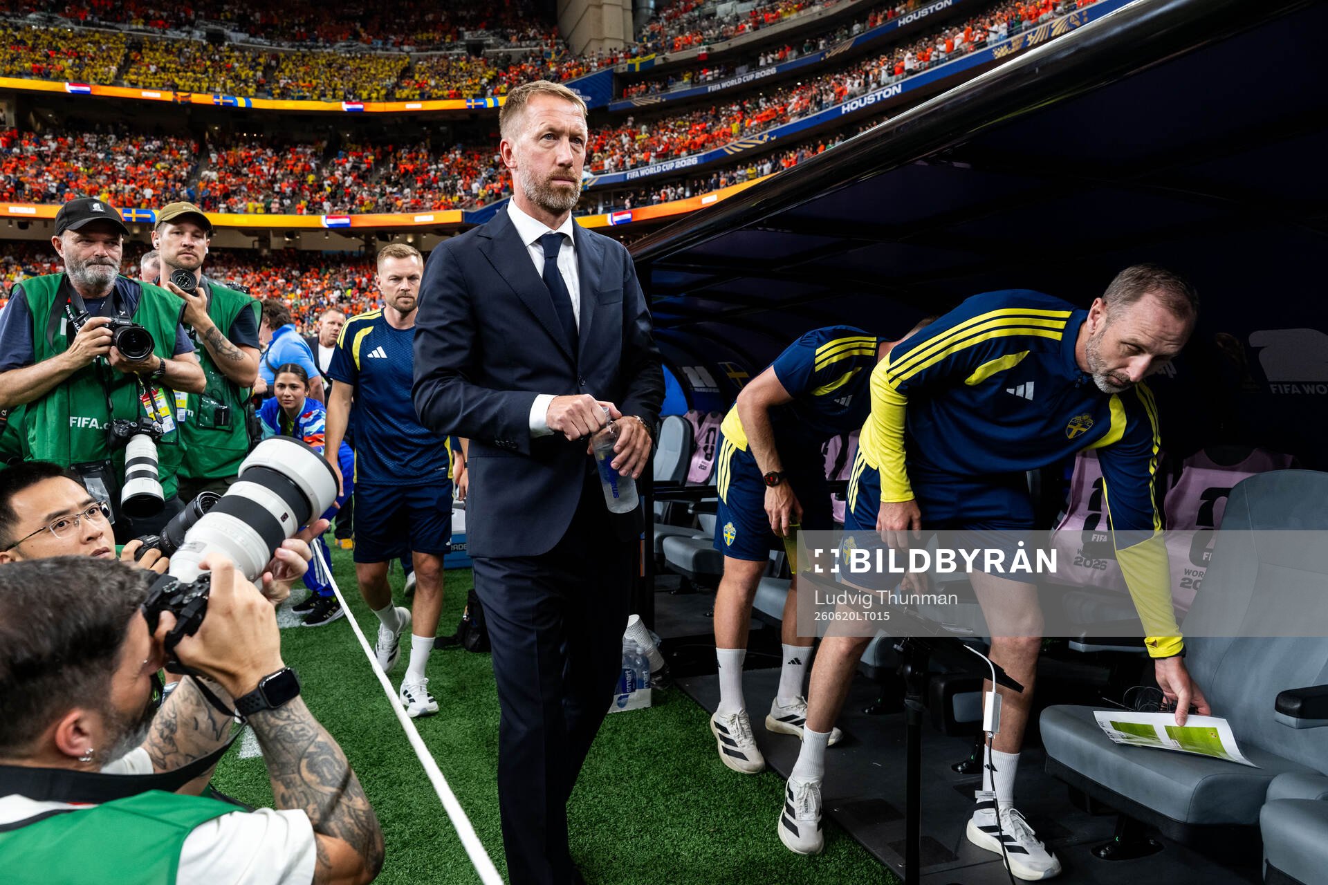 Head coach Graham Potter of Sweden