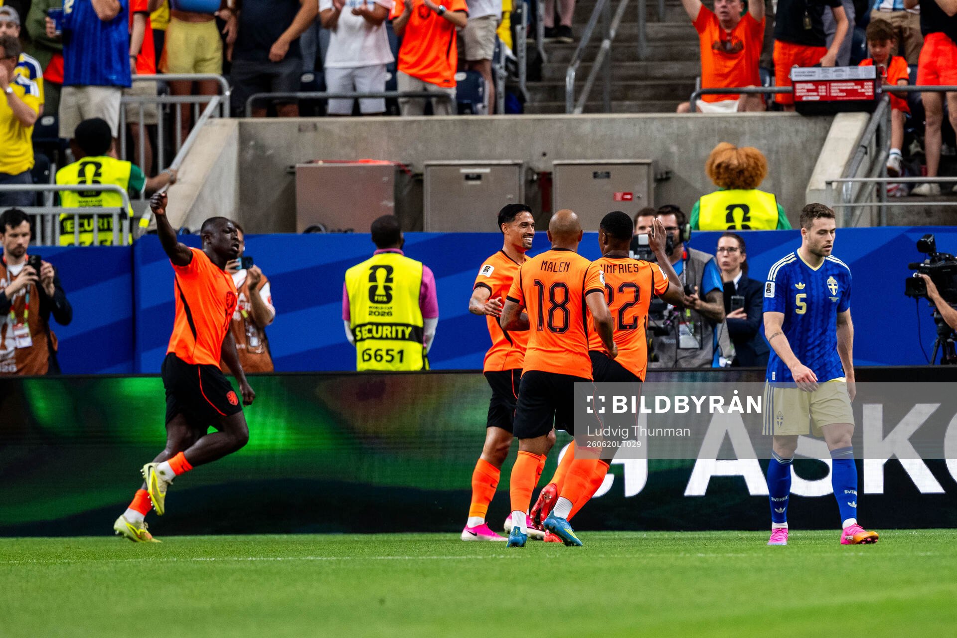 Players of Netherlands celebrates