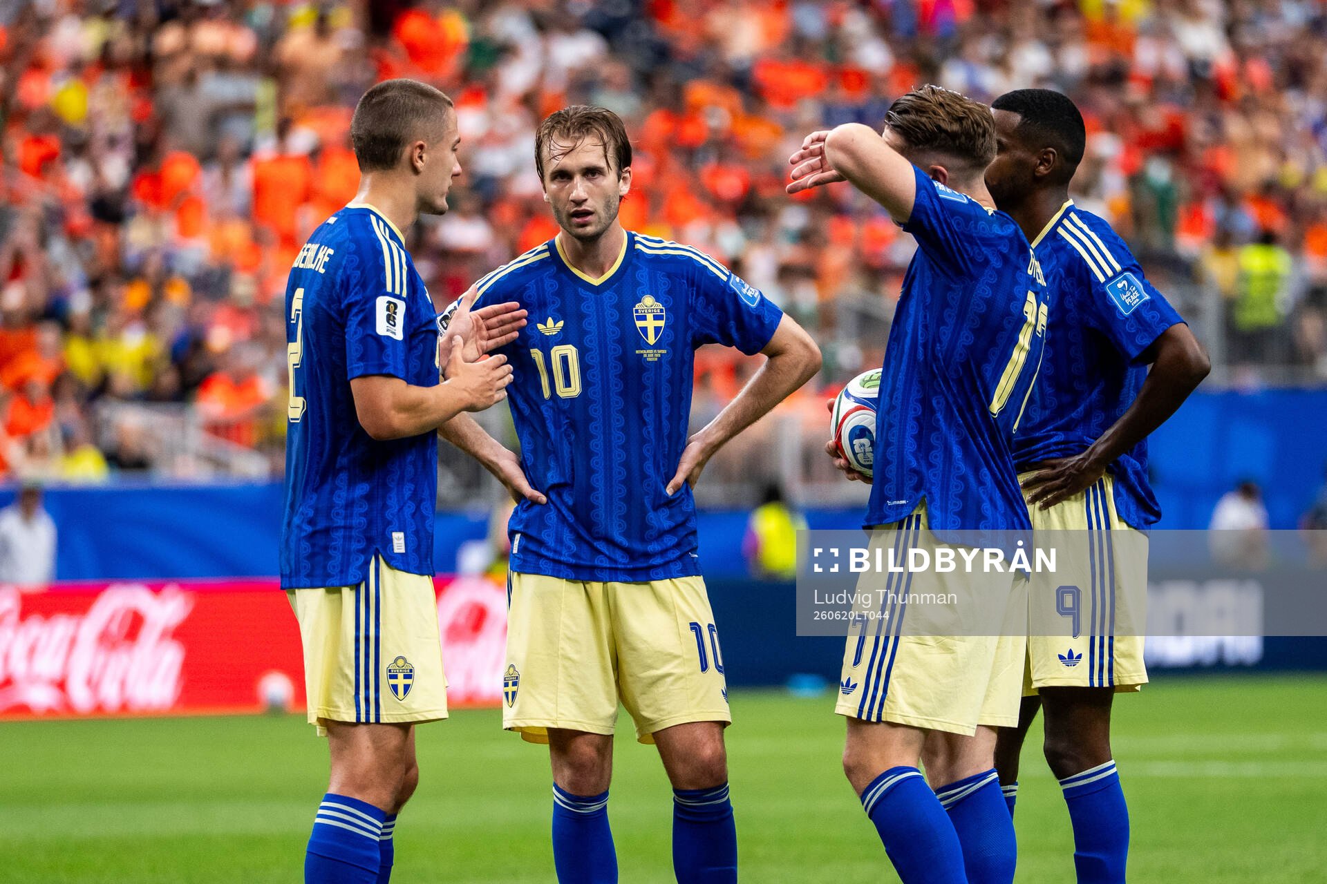 Gustaf Lagerbielke, Benjamin Nygren, Viktor Gyökeres and