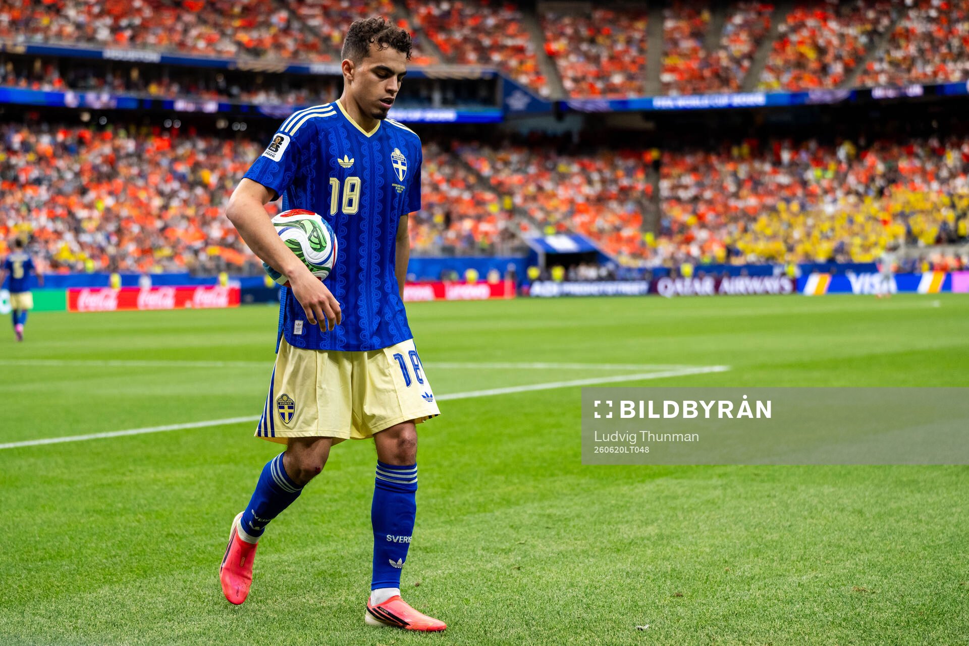 Yasin Ayari of Sweden