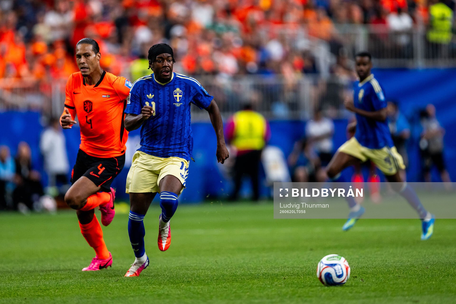 Anthony Elanga of Sweden