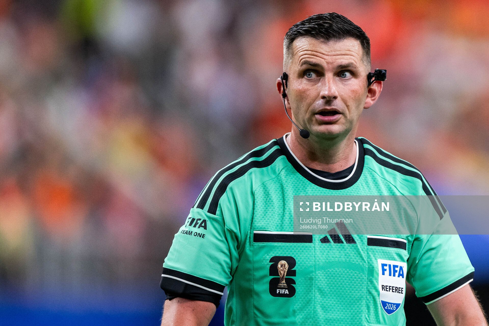 Referee Michael Oliver