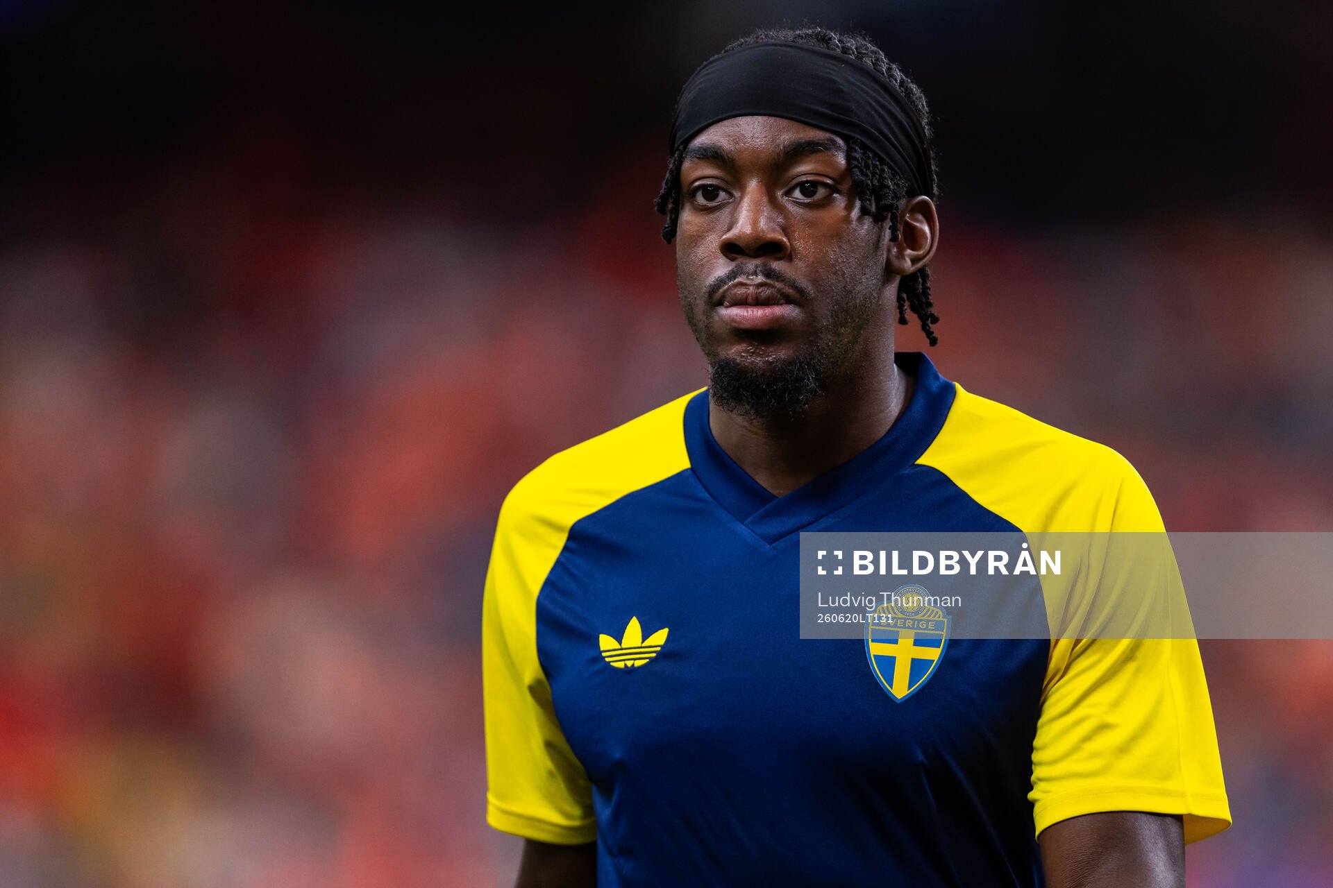 Anthony Elanga of Sweden