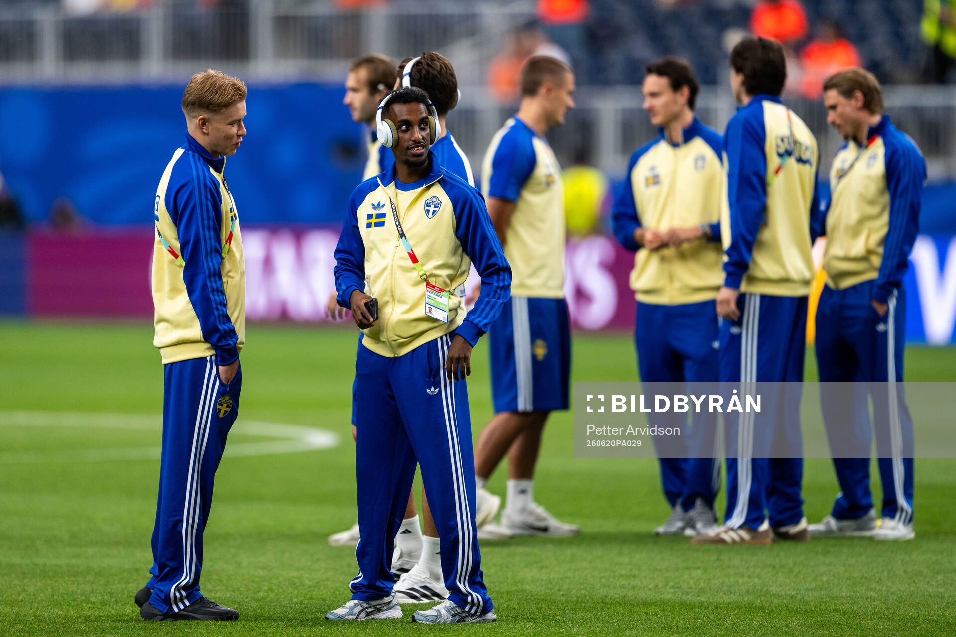 Daniel Svensson and Taha Ali of Sweden