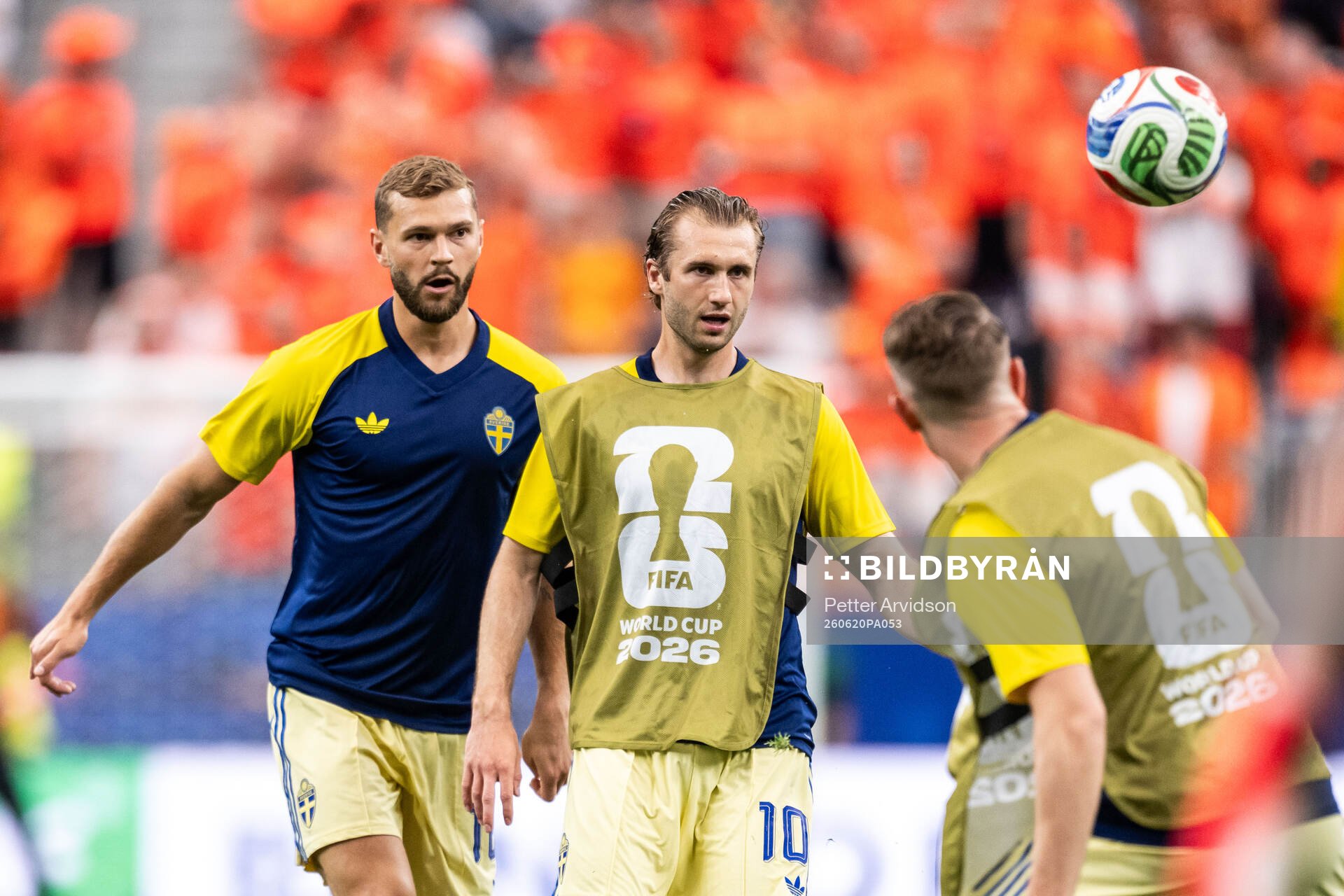 Jesper Karlström and Benjamin Nygren of Sweden