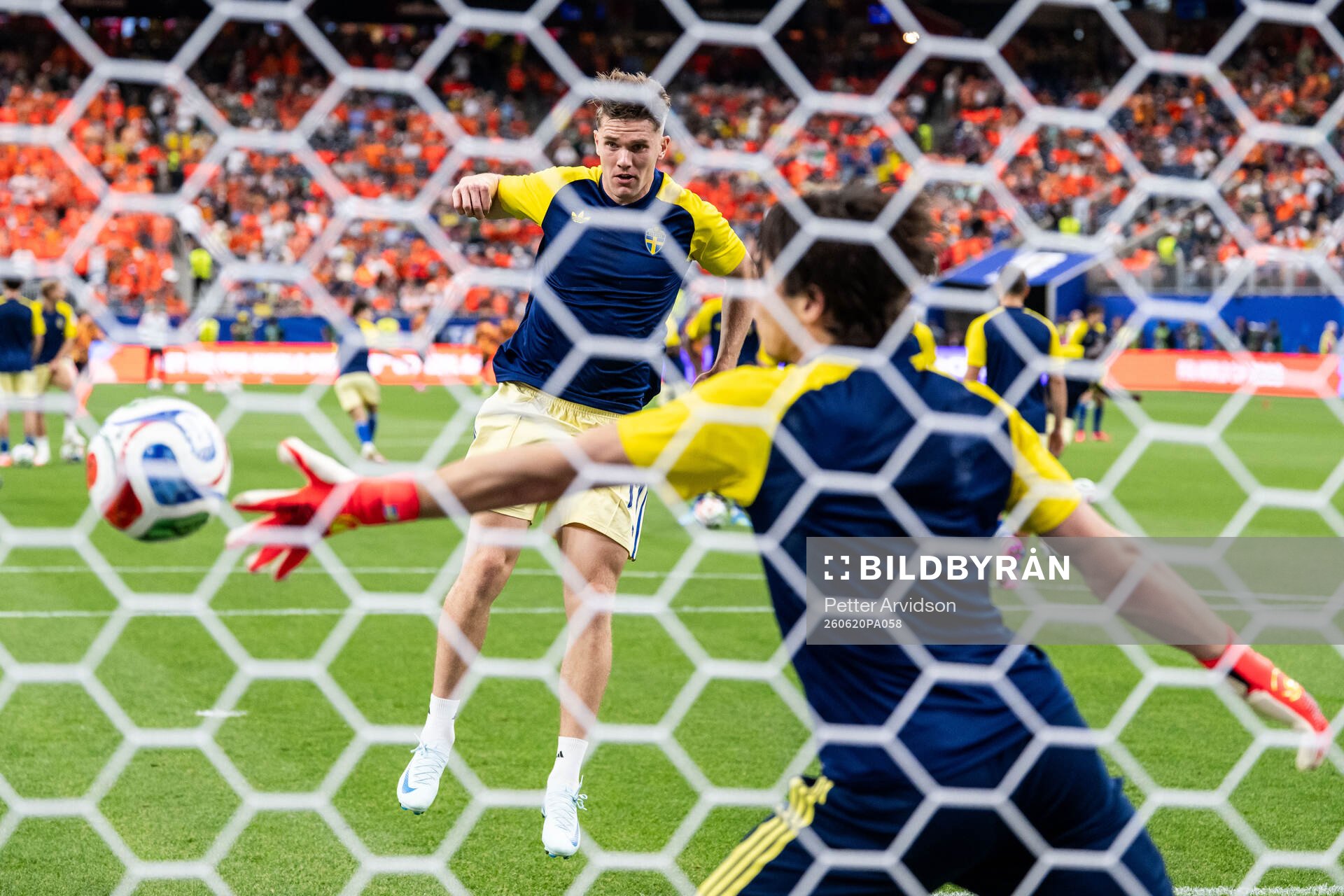 Viktor Gyökeres of Sweden