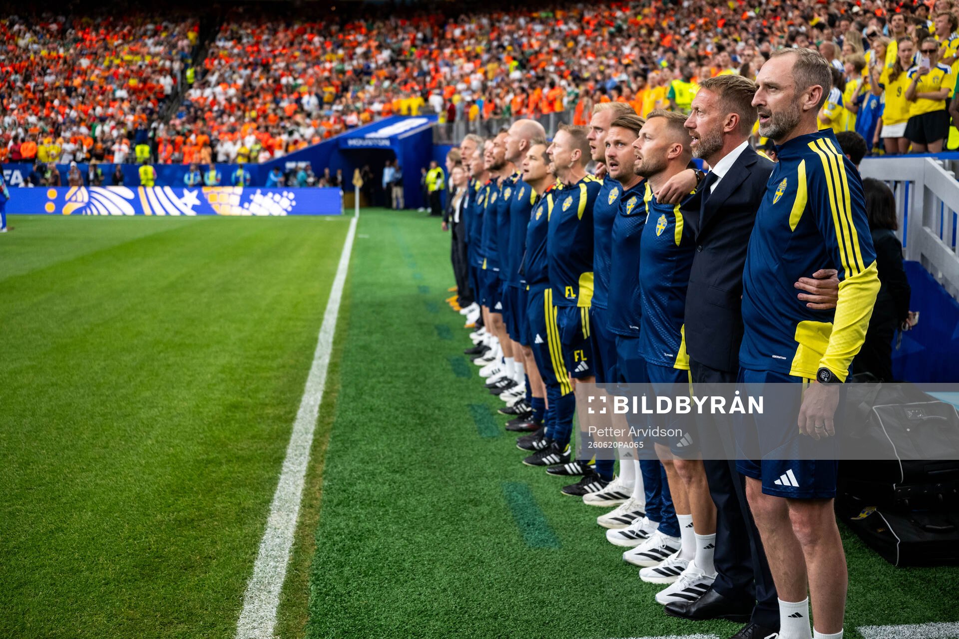 Head coach Graham Potter of Sweden