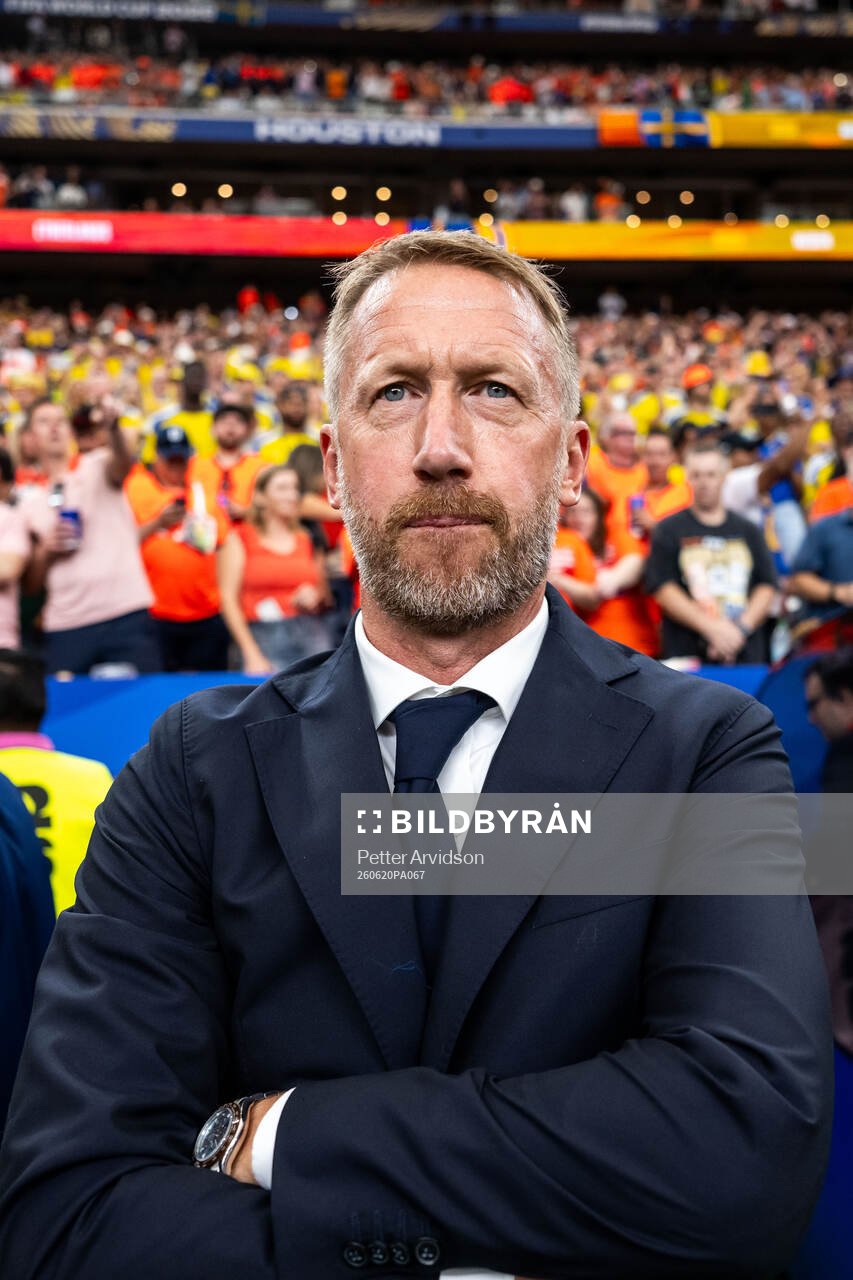 Head coach Graham Potter of Sweden