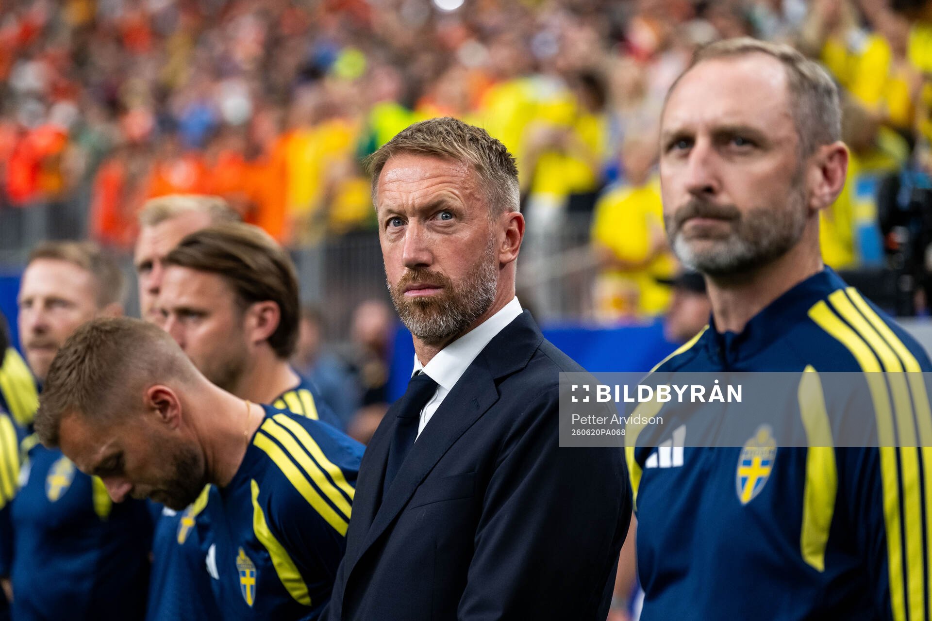 Head coach Graham Potter of Sweden
