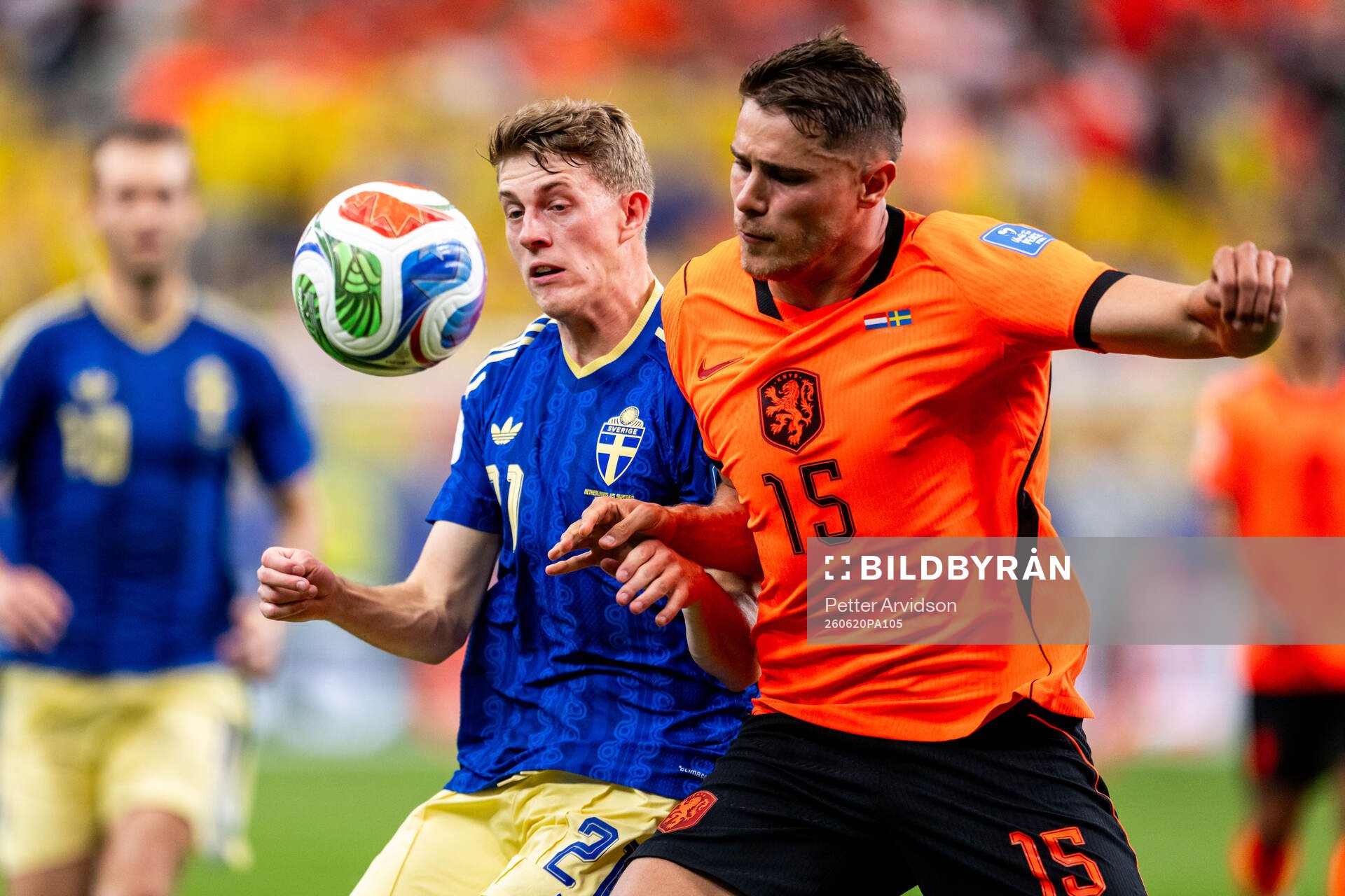Alexander Bernhardsson of Sweden and Micky Van De Ven of