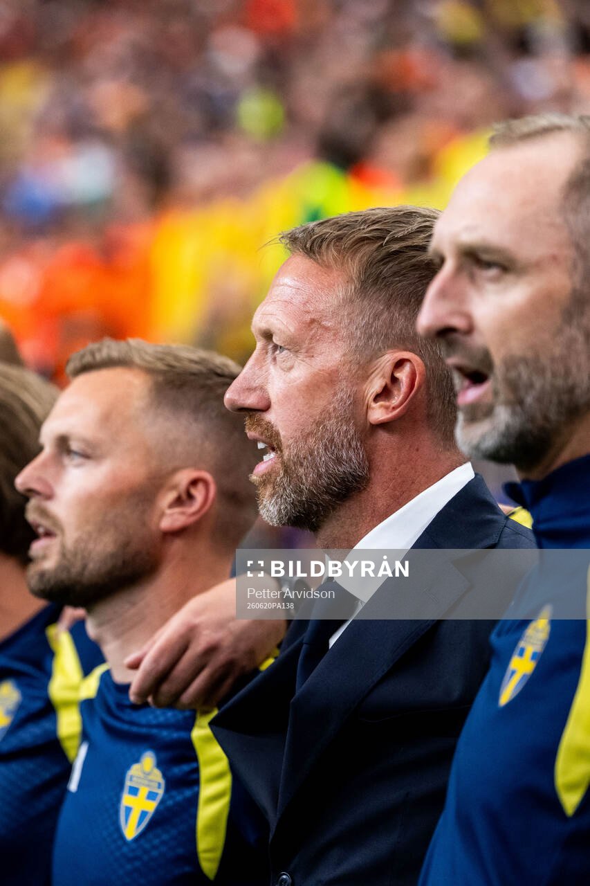 Head coach Graham Potter of Sweden