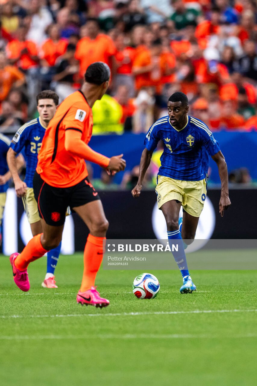 Alexander Isak of Sweden