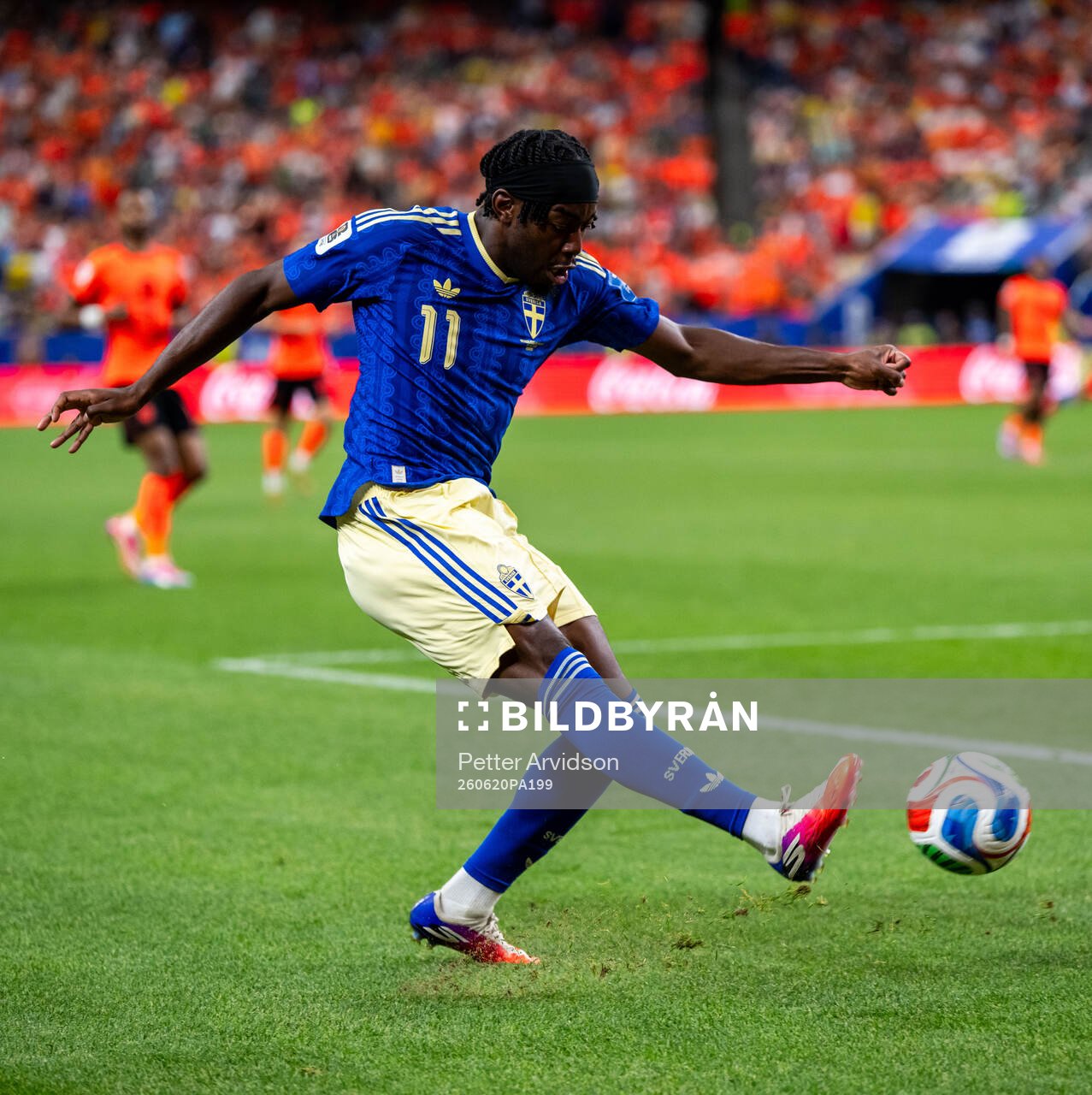 Anthony Elanga of Sweden