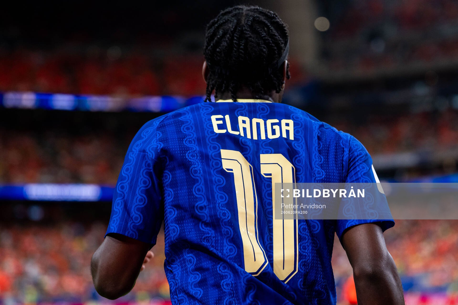 Anthony Elanga of Sweden