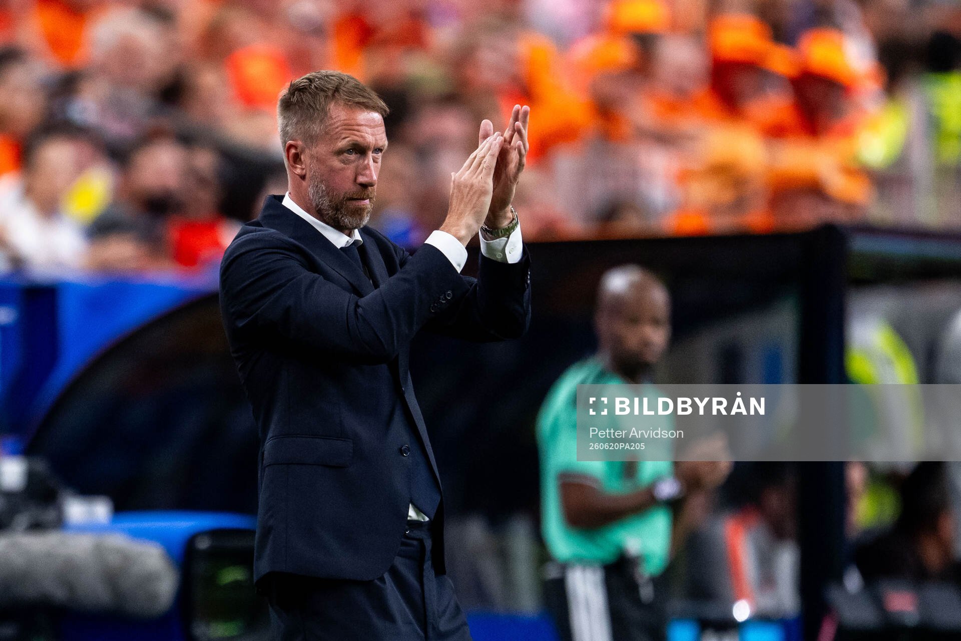Head coach Graham Potter of Sweden