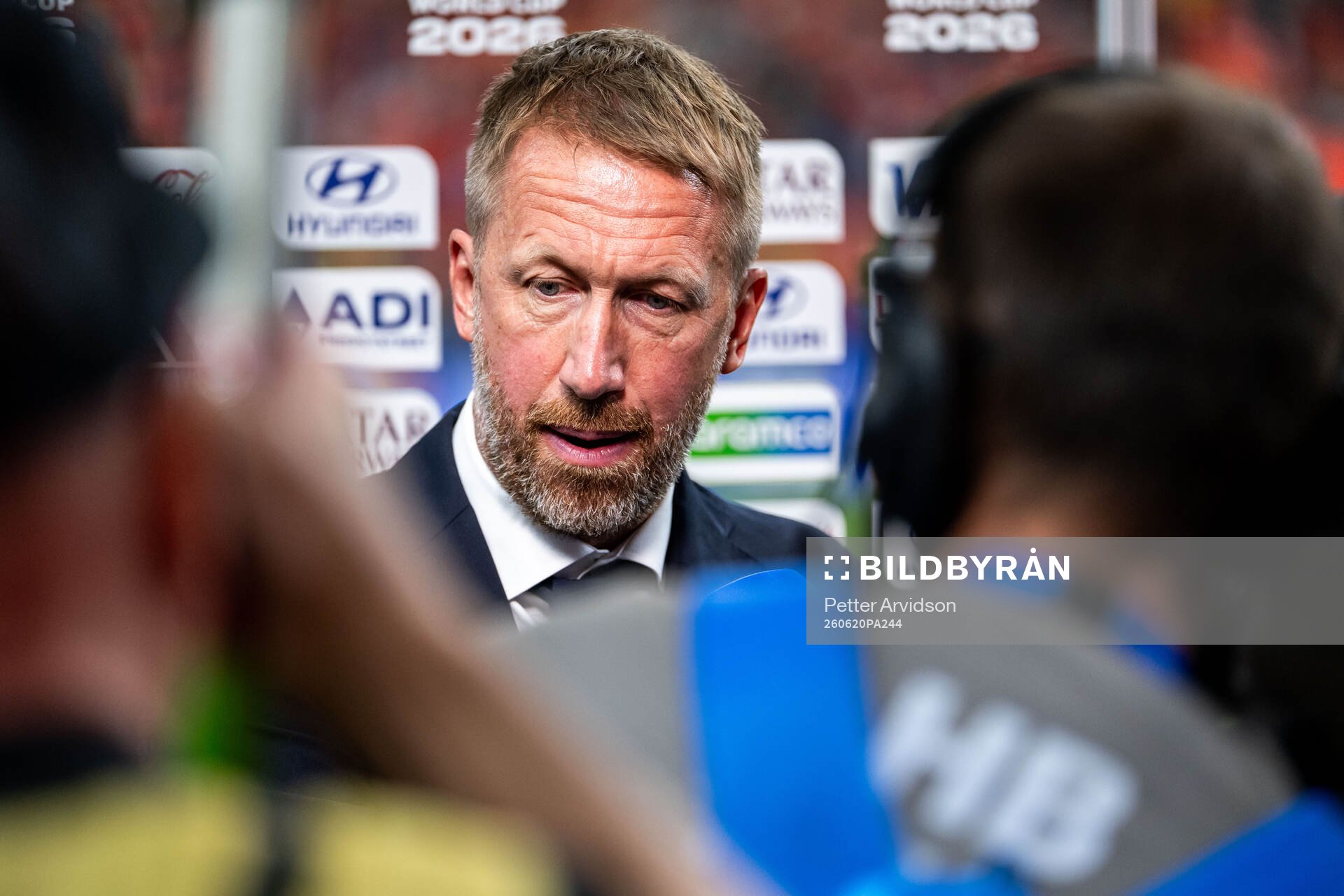 Head coach Graham Potter of Sweden