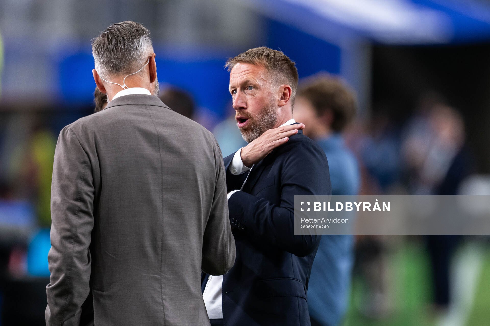 Head coach Graham Potter of Sweden