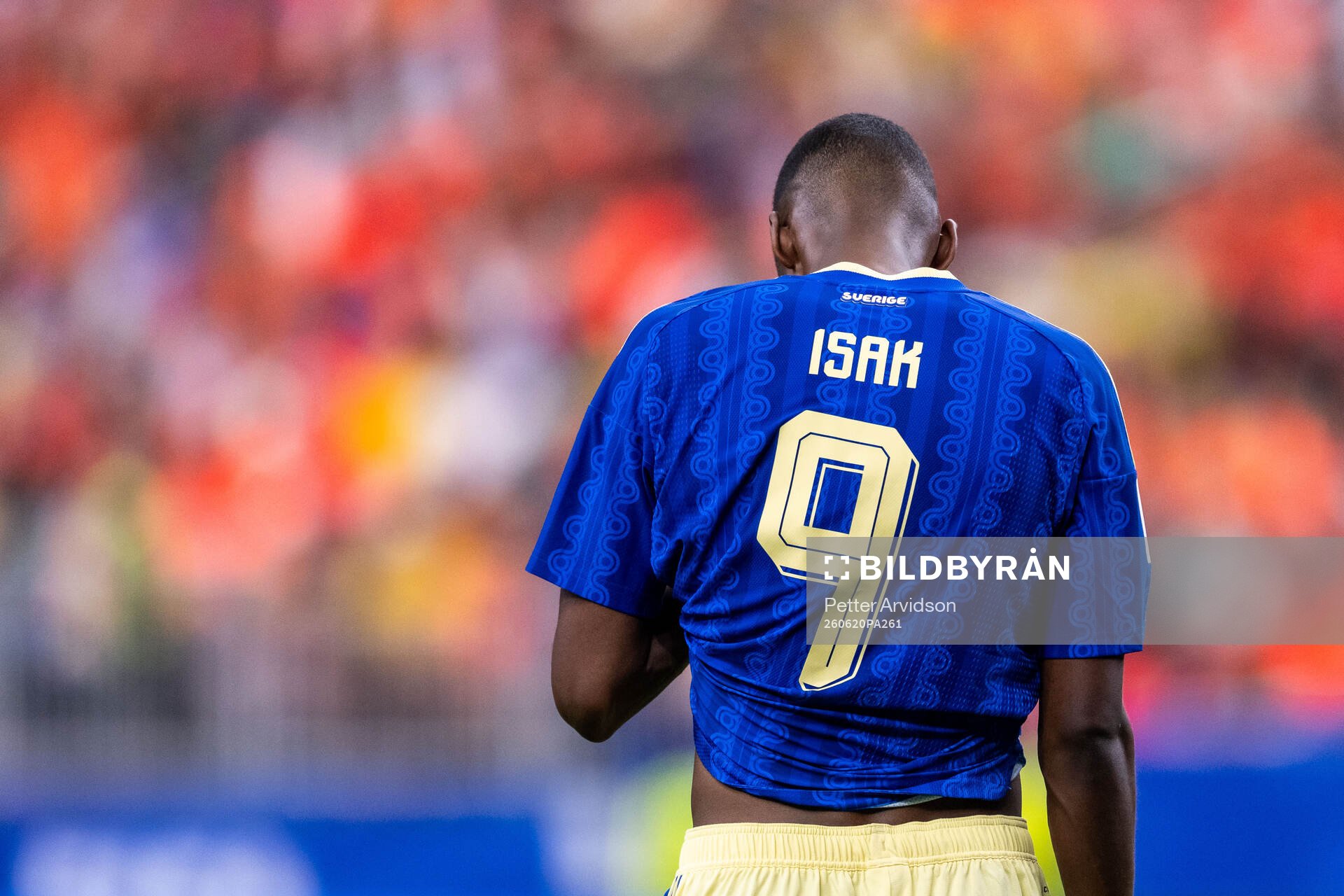 Alexander Isak of Sweden
