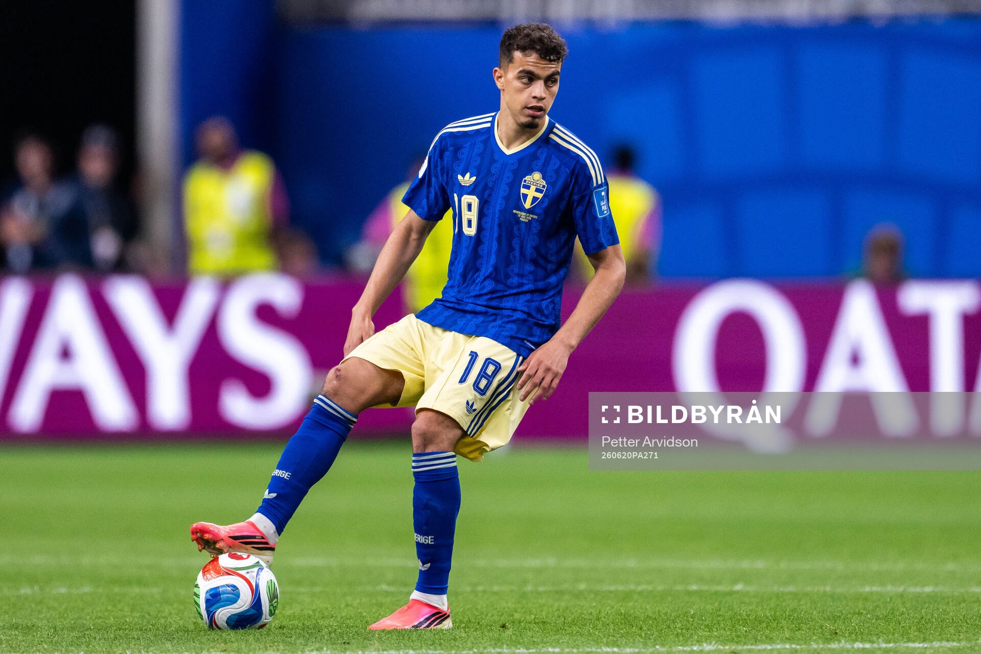 Yasin Ayari of Sweden