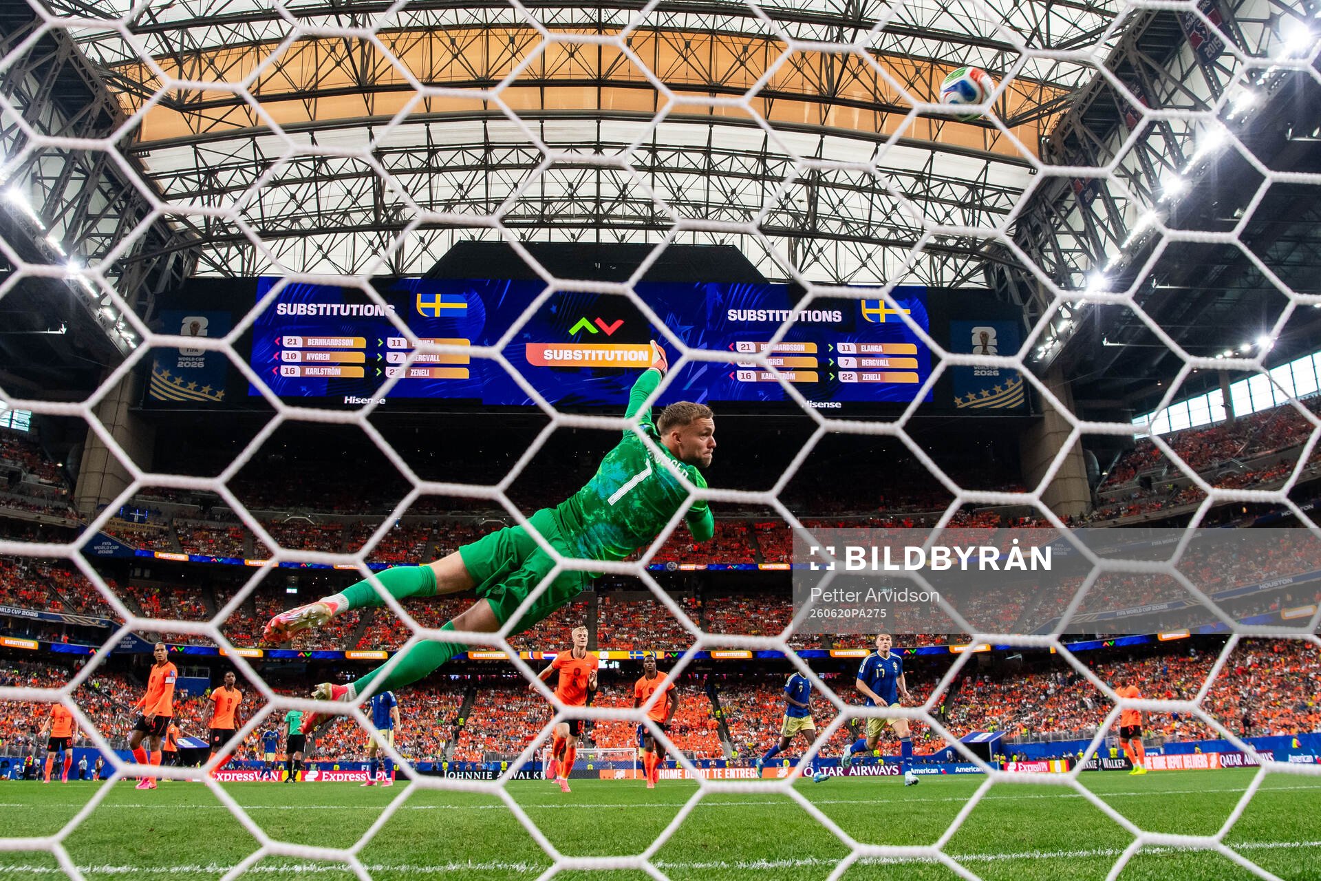 Goalkeeper Bart Verbruggen of Netherlands