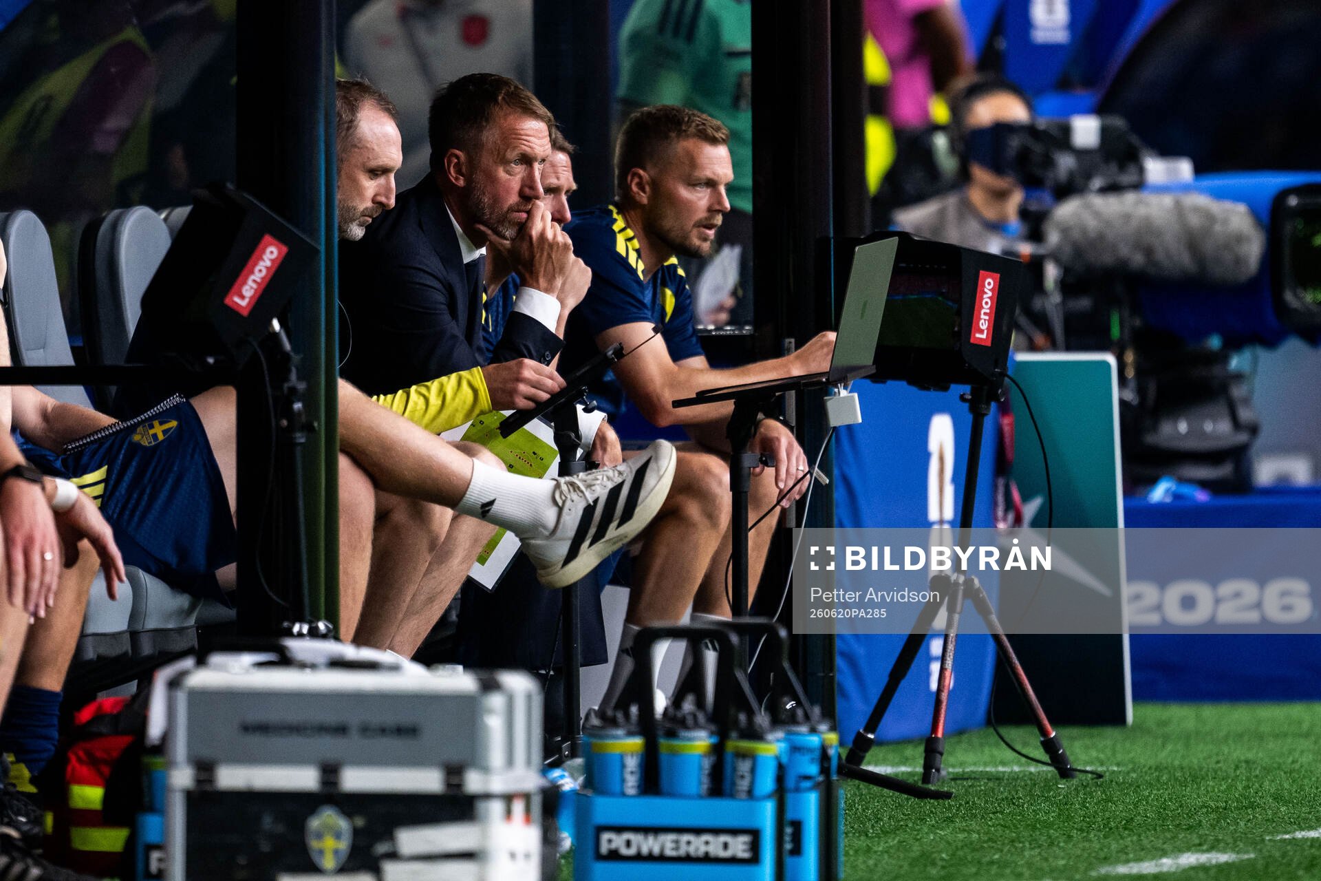 Head coach Graham Potter of Sweden