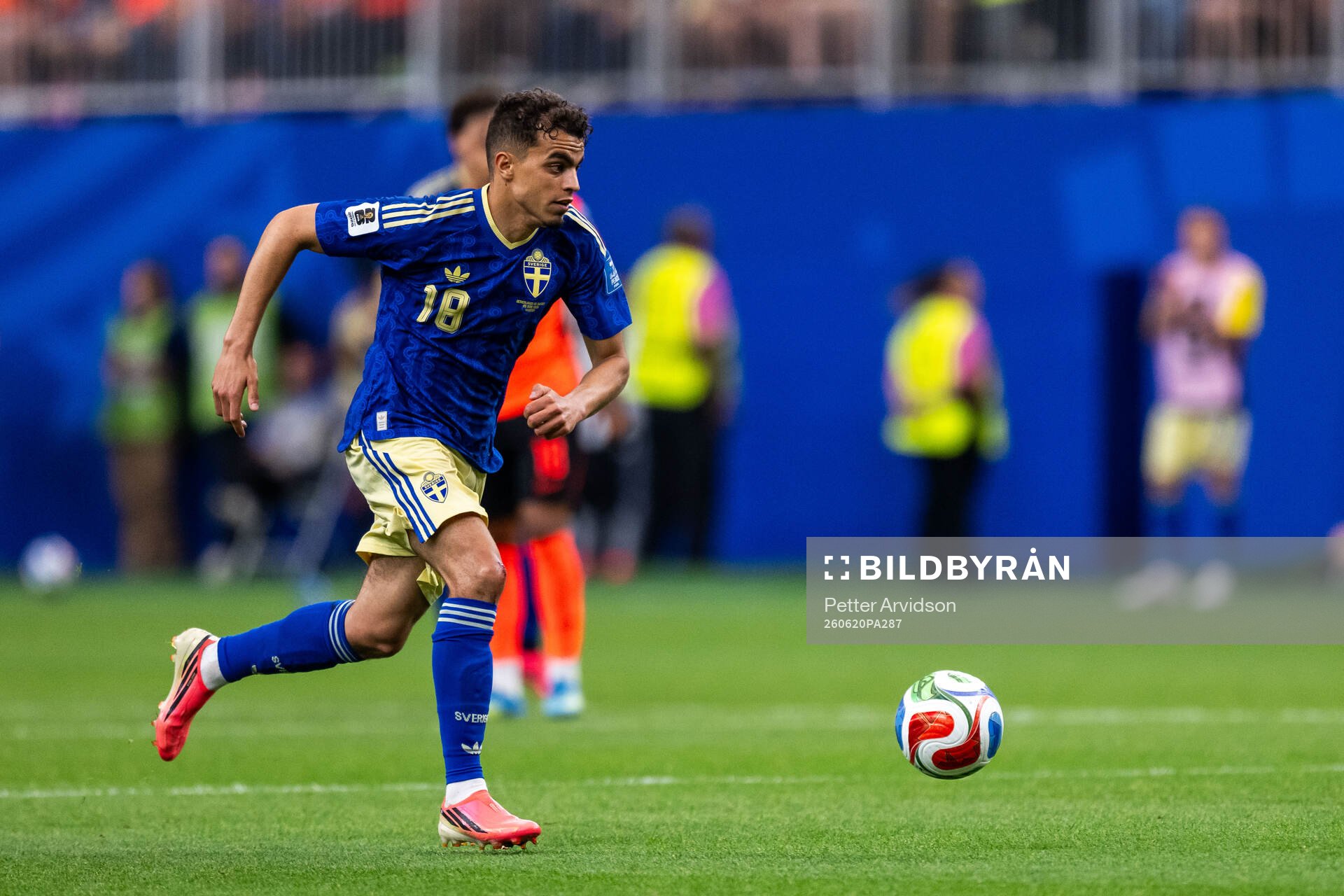 Yasin Ayari of Sweden