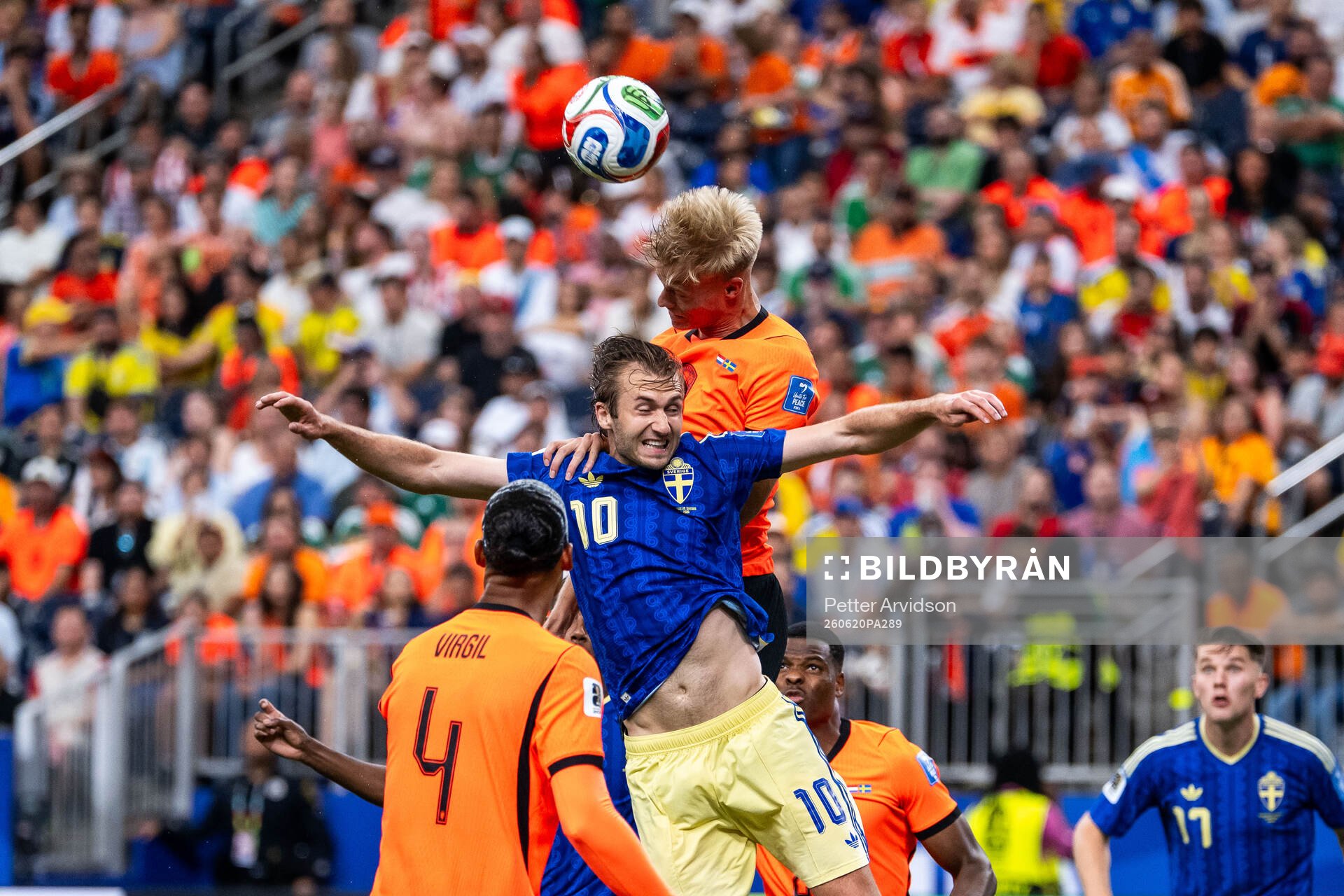 Benjamin Nygren of Sweden and Jan Paul Van Hecke of