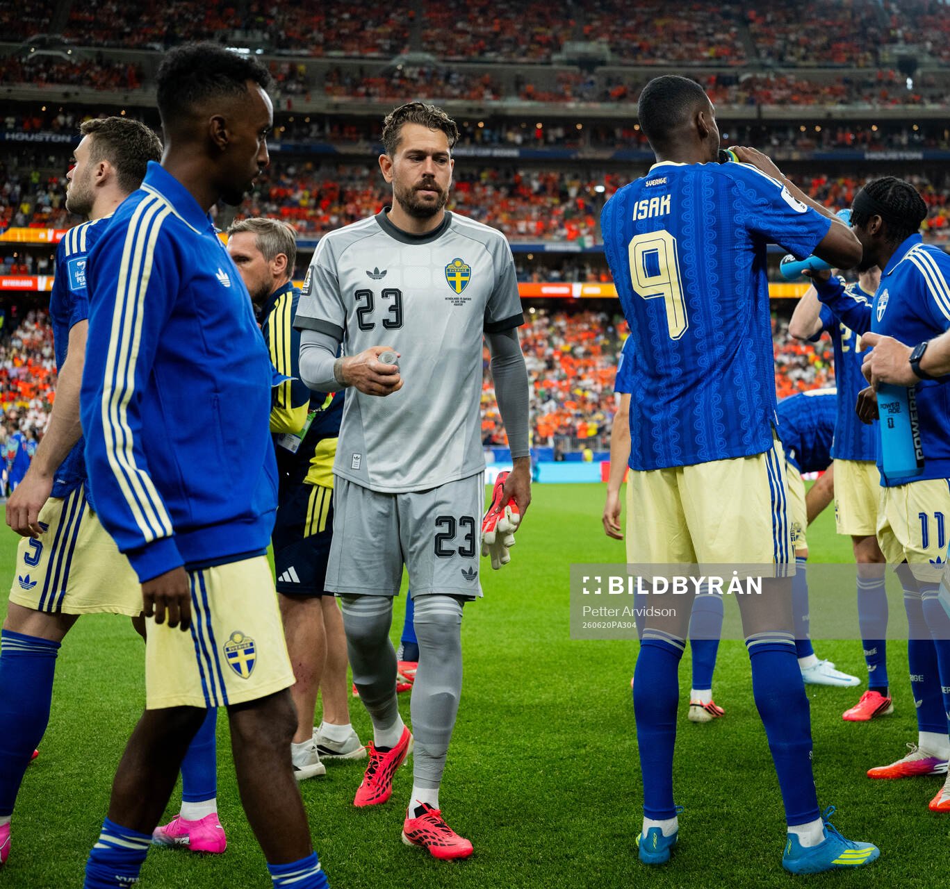 during the FIFA World Cup 2026 football match between