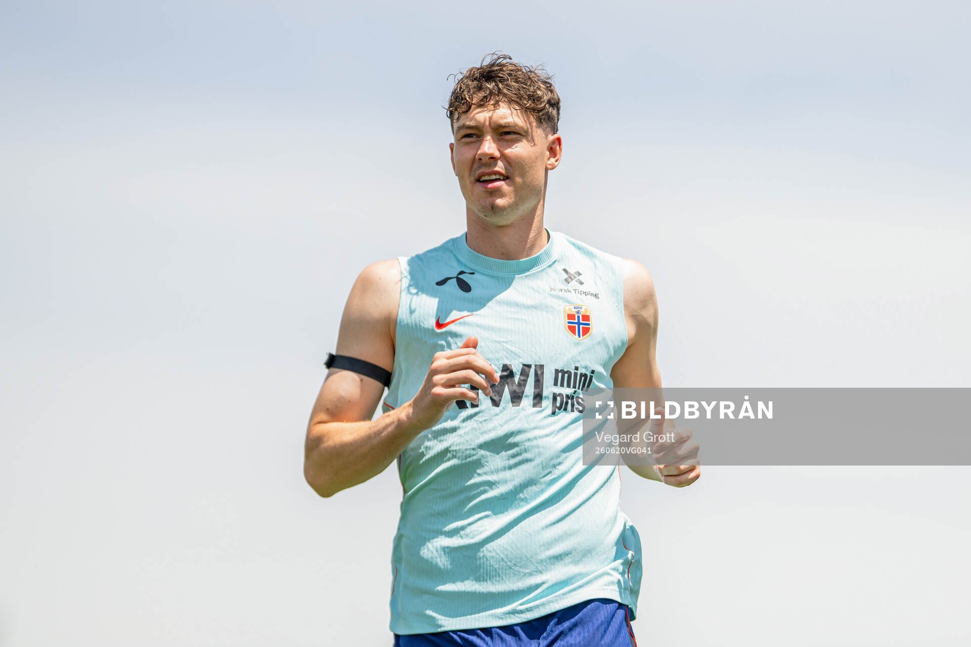 Jørgen Strand Larsen of the Norwegian national football