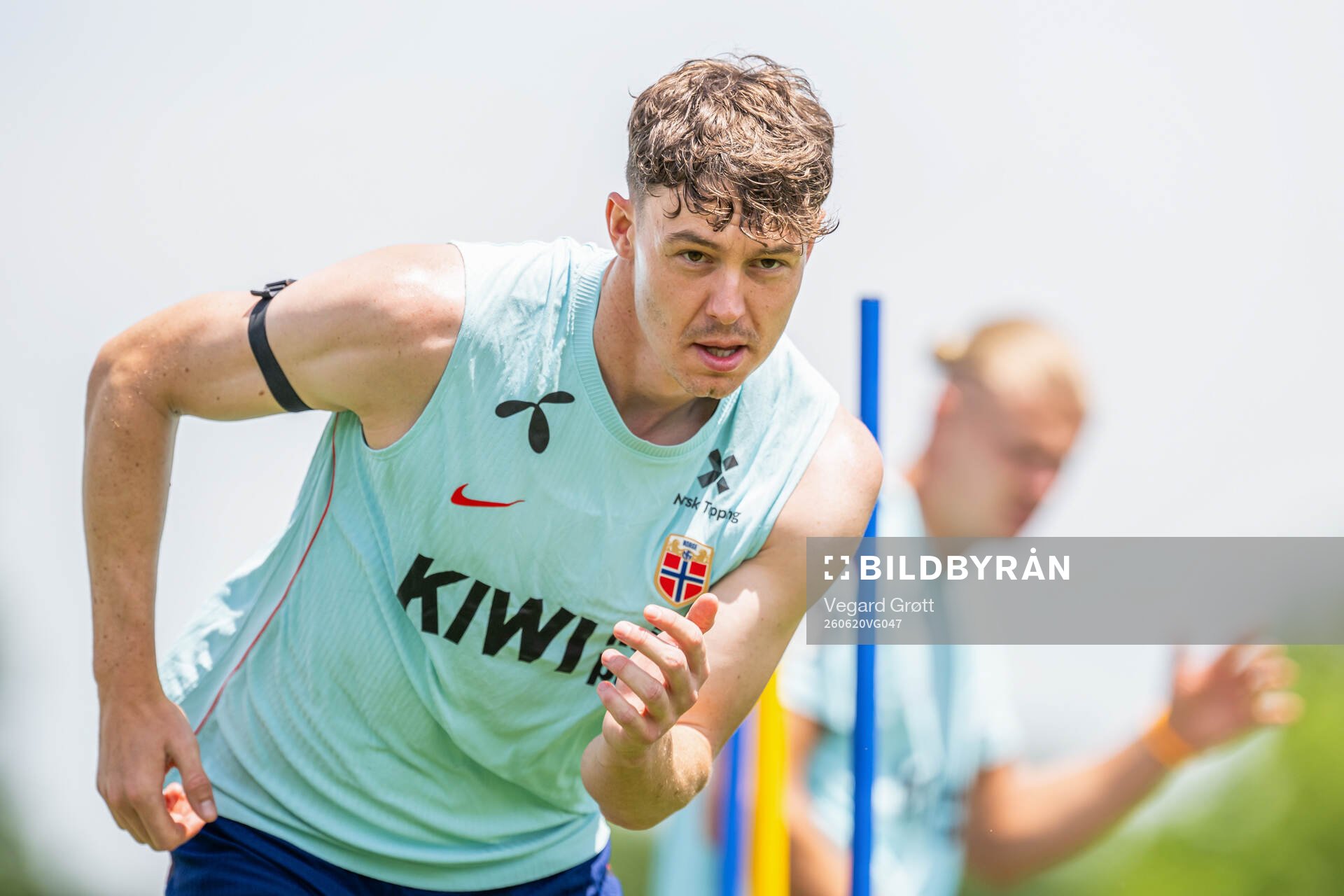 Jørgen Strand Larsen of the Norwegian national football