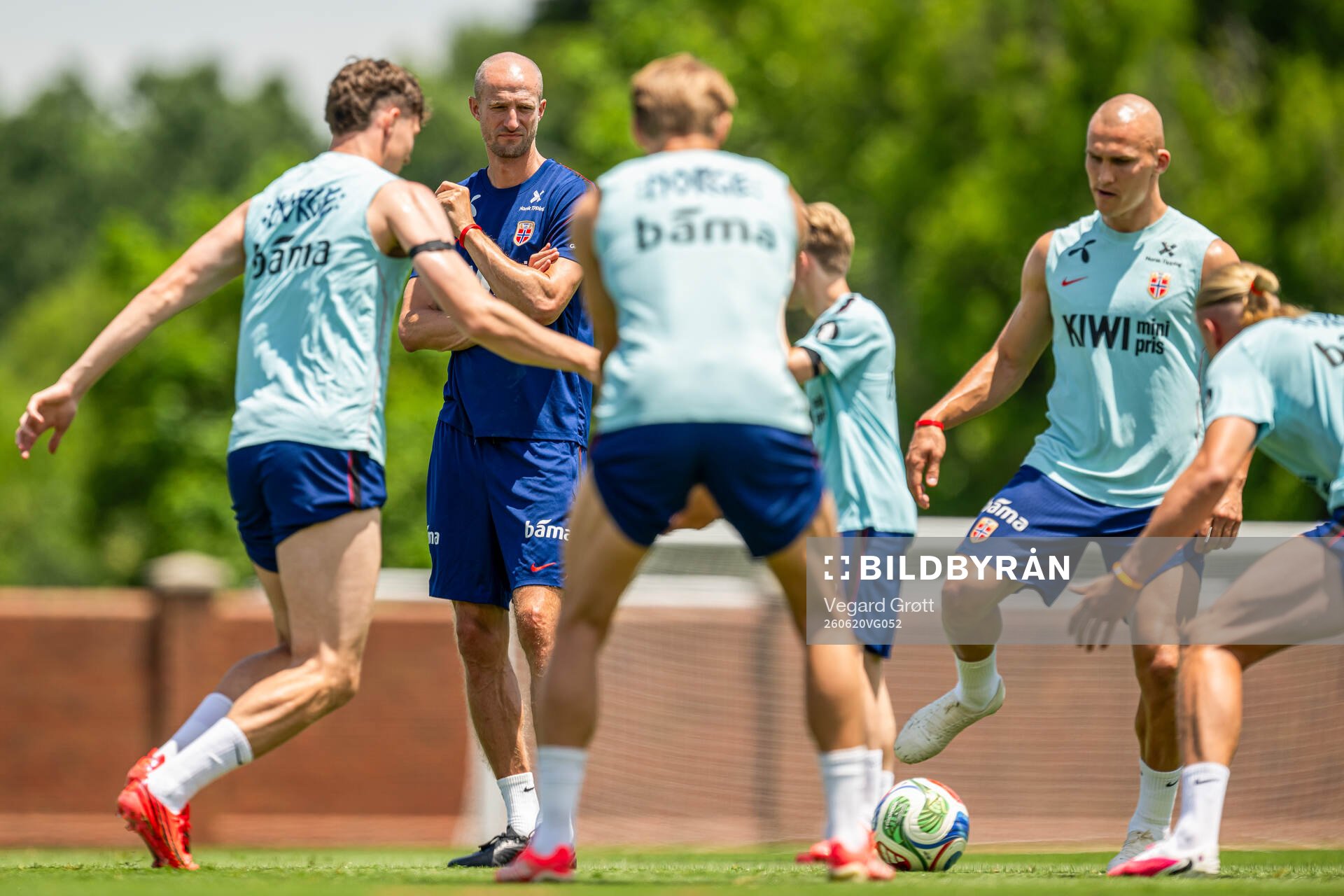 Brede Hangeland, player manager of the Norwegian national