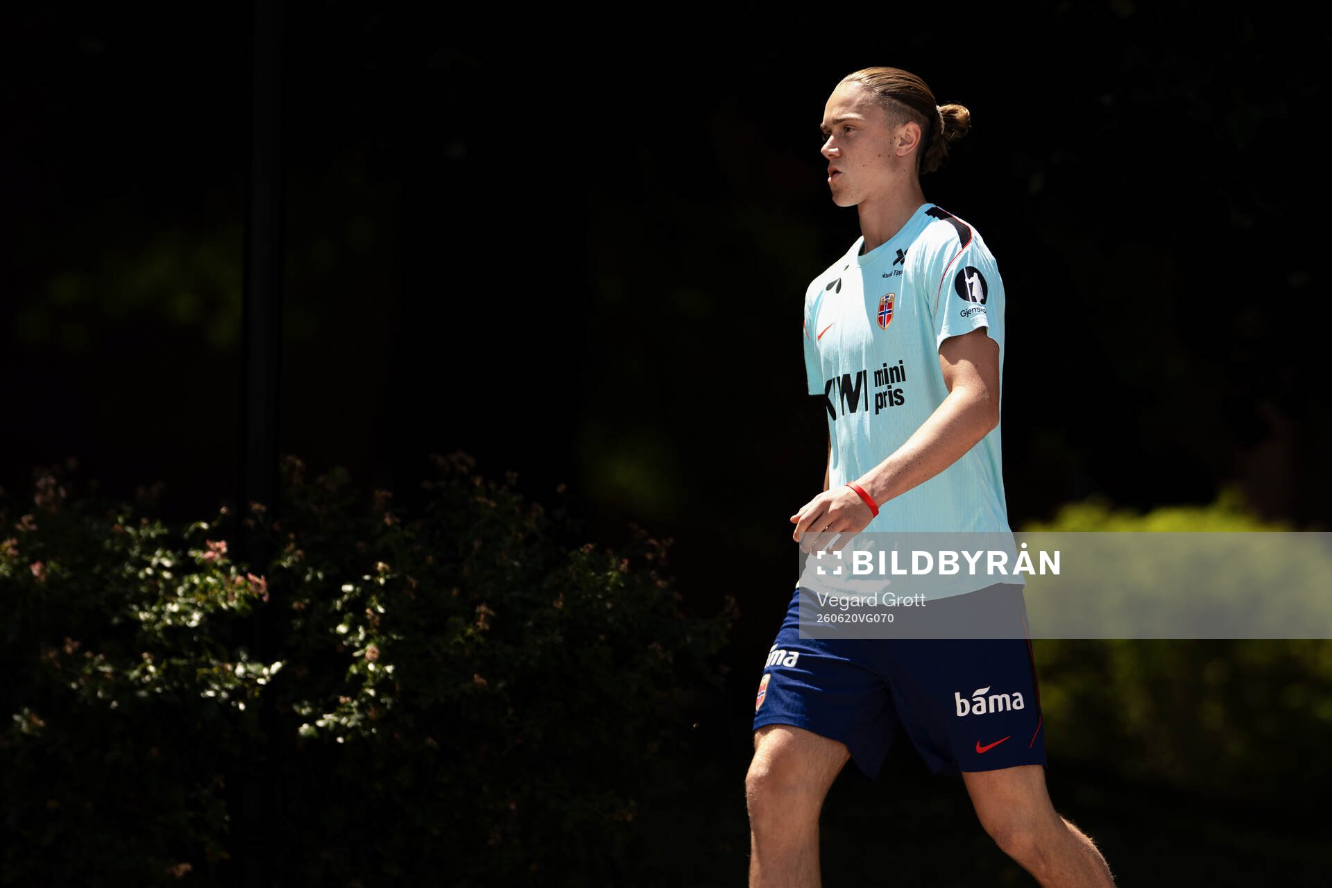 Thelo Aasgaard of the Norwegian national football team