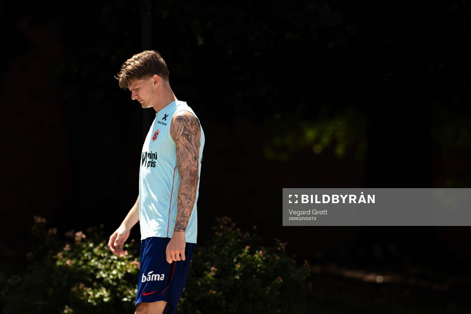 David Møller Wolfe of the Norwegian national football team