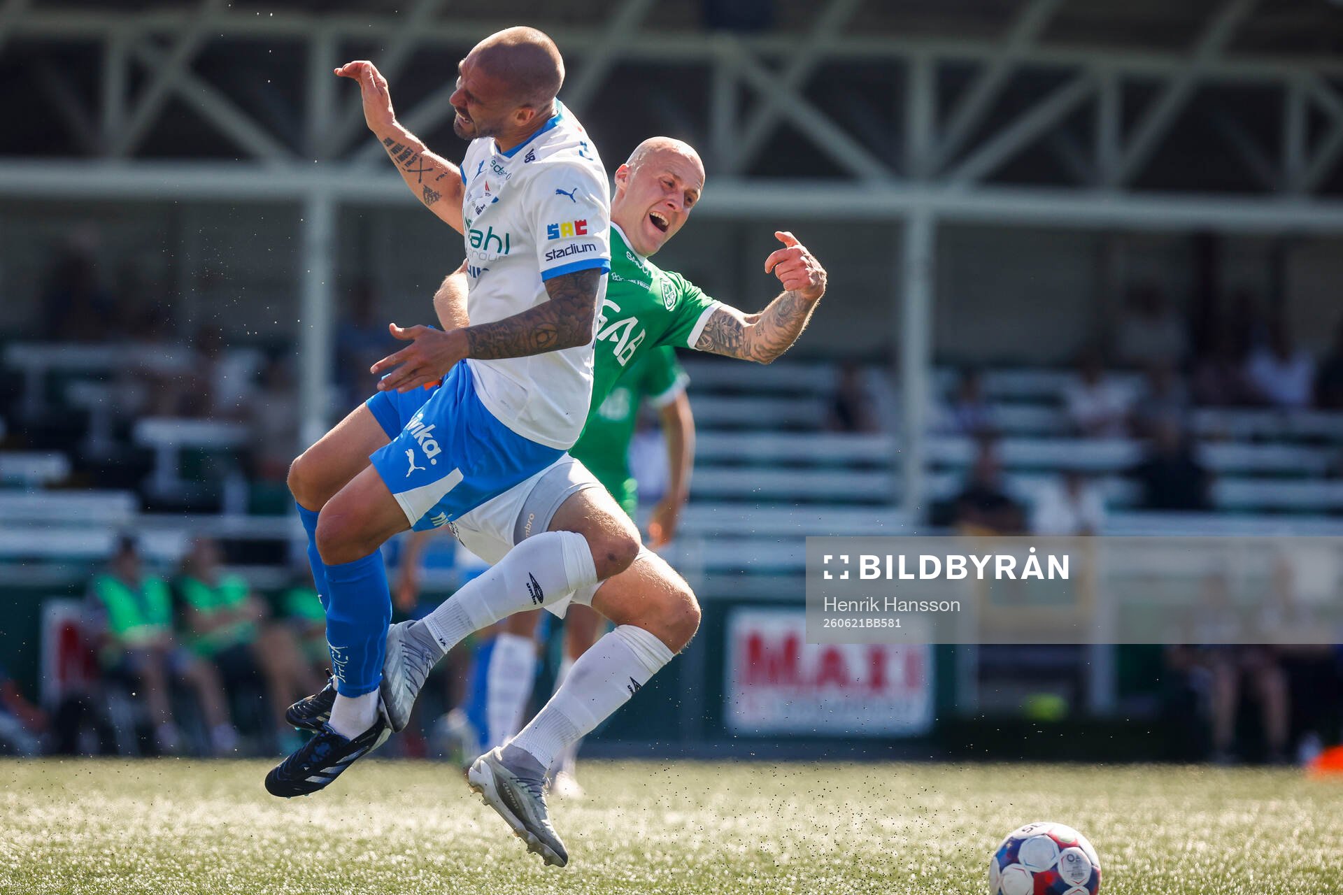 IFK Värnamos Douglas Bergqvist och Brages Anton Lundin
