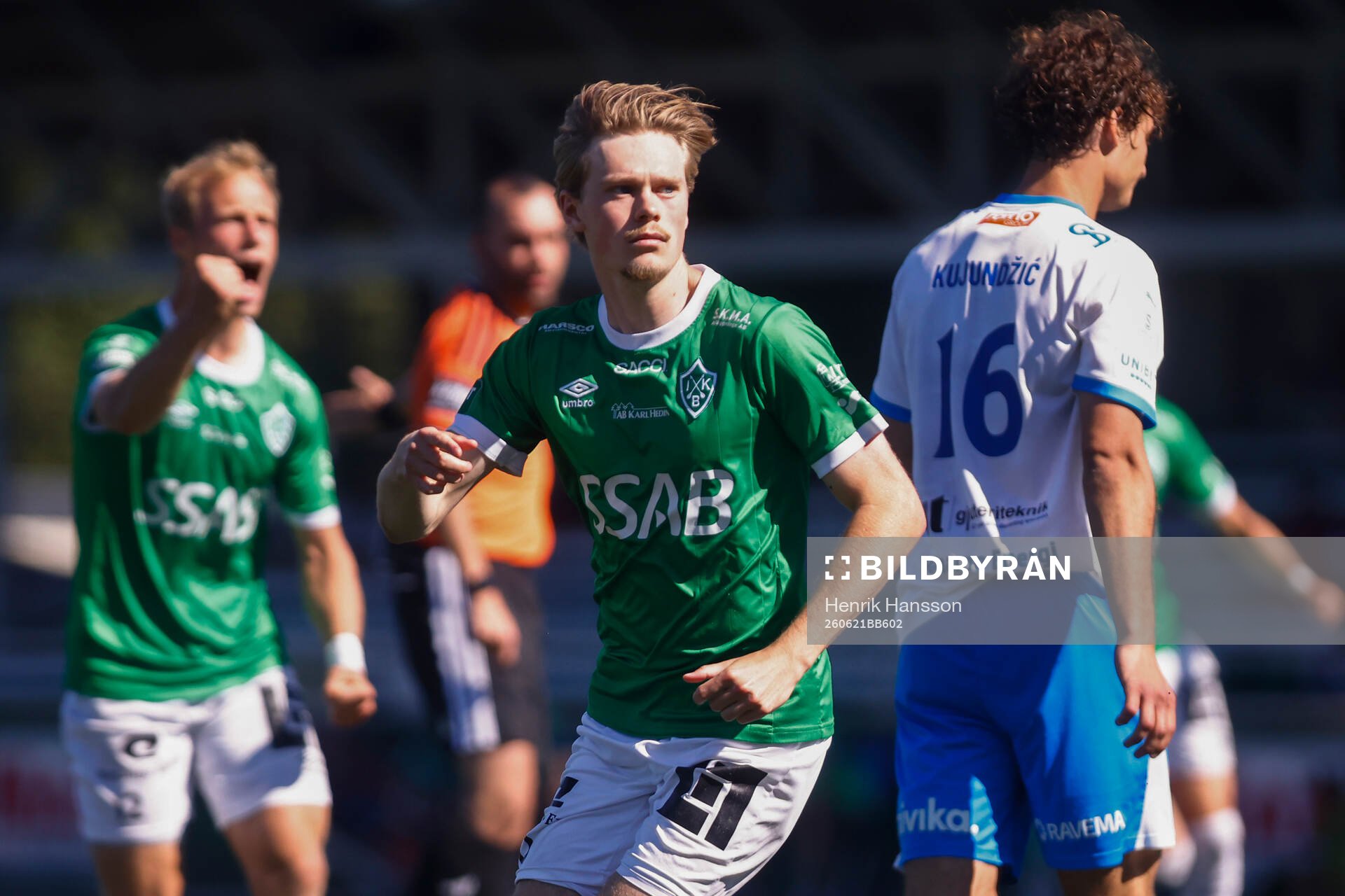 Brages Gustav Nordh jublar