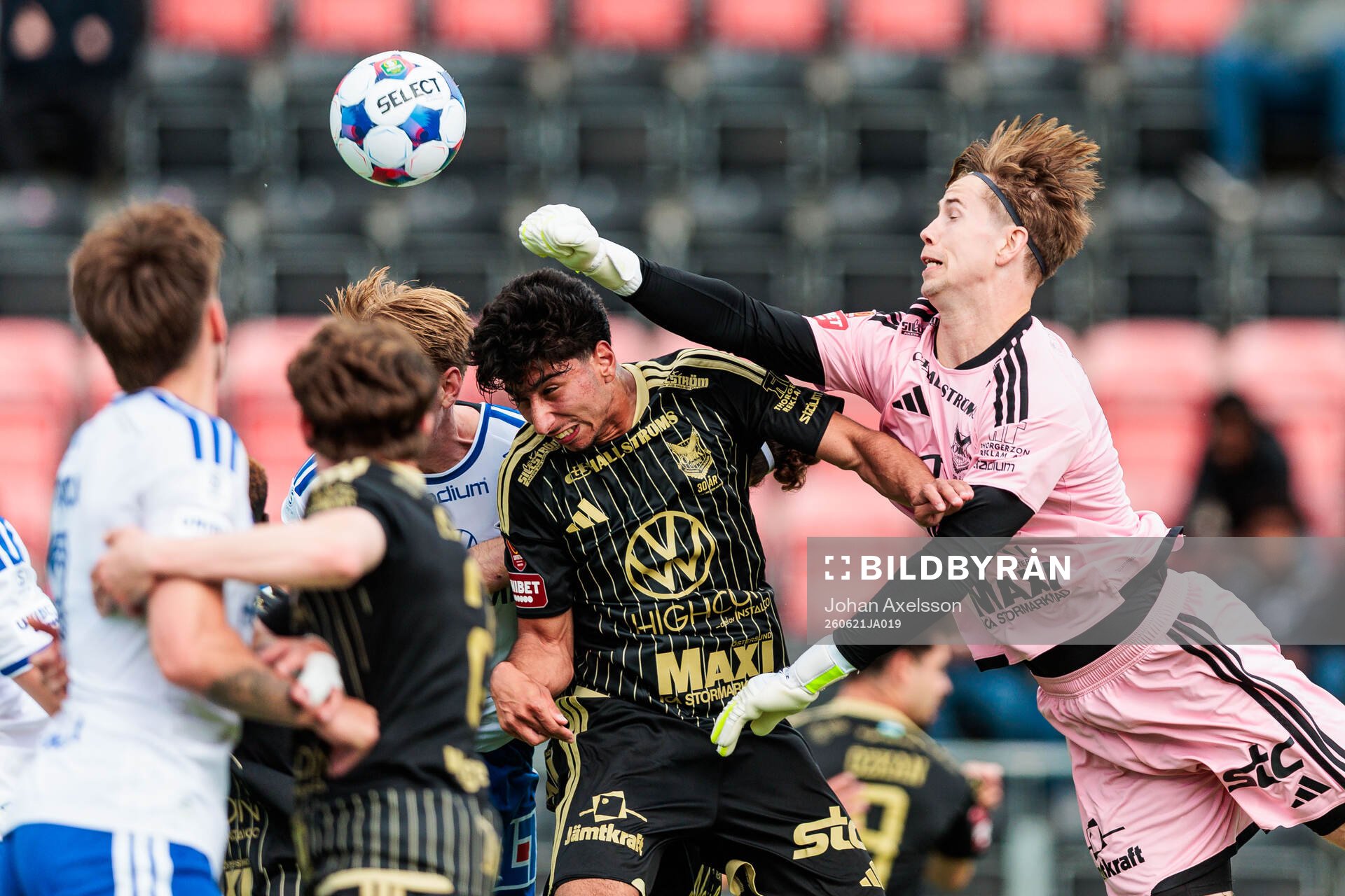 Östersunds målvakt Melker Uppenberg