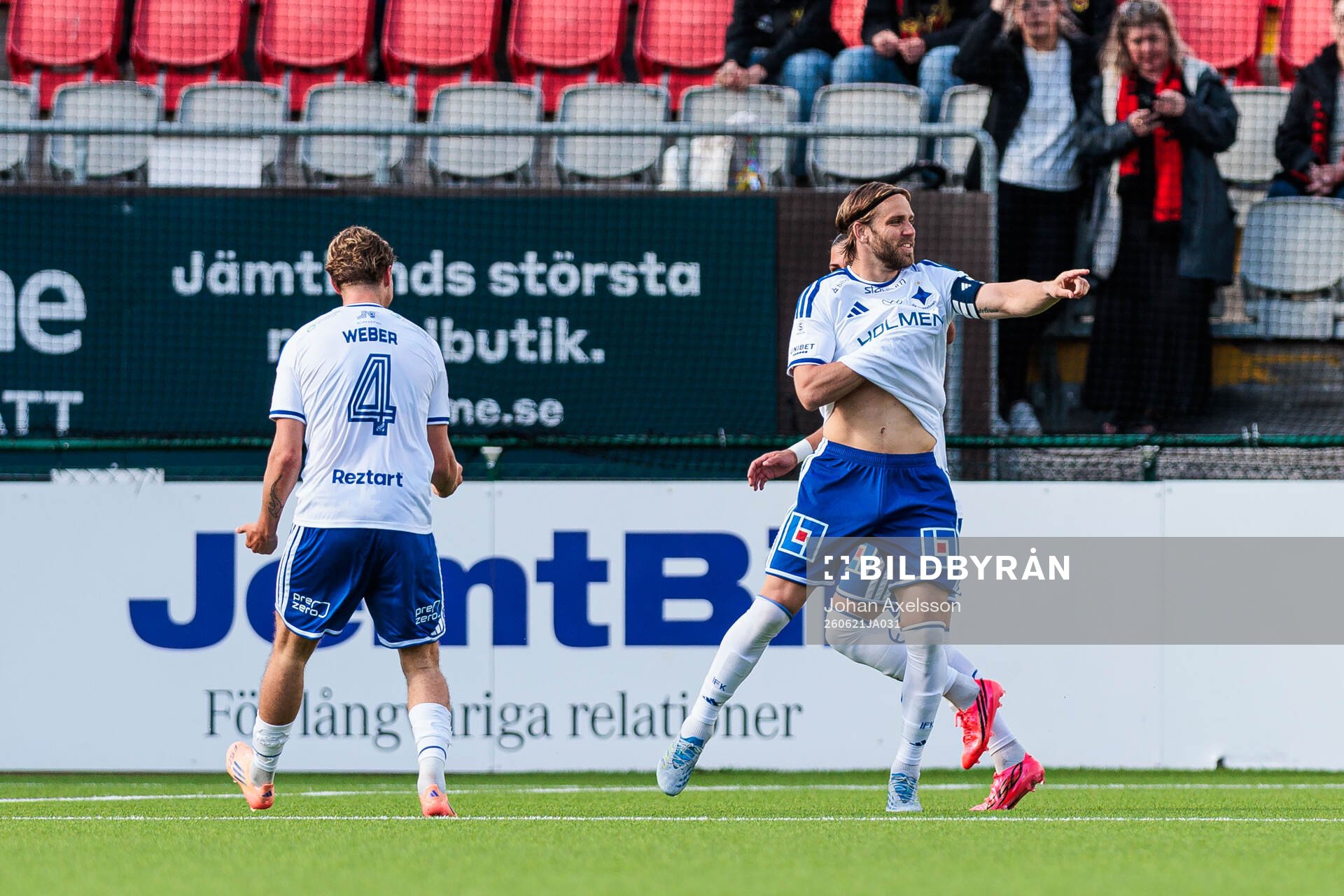 IFK Norrköpings Christoffer Nyman jublar