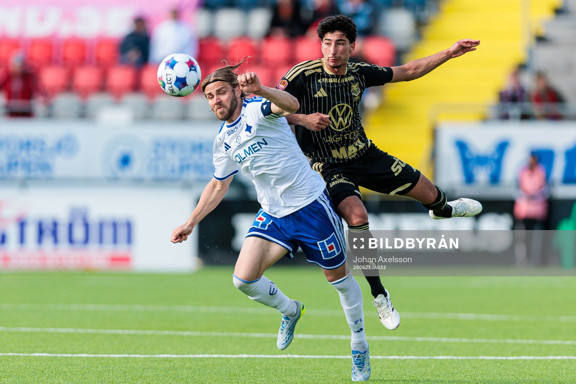 IFK Norrköpings Christoffer Nyman och Östersunds Abdulla