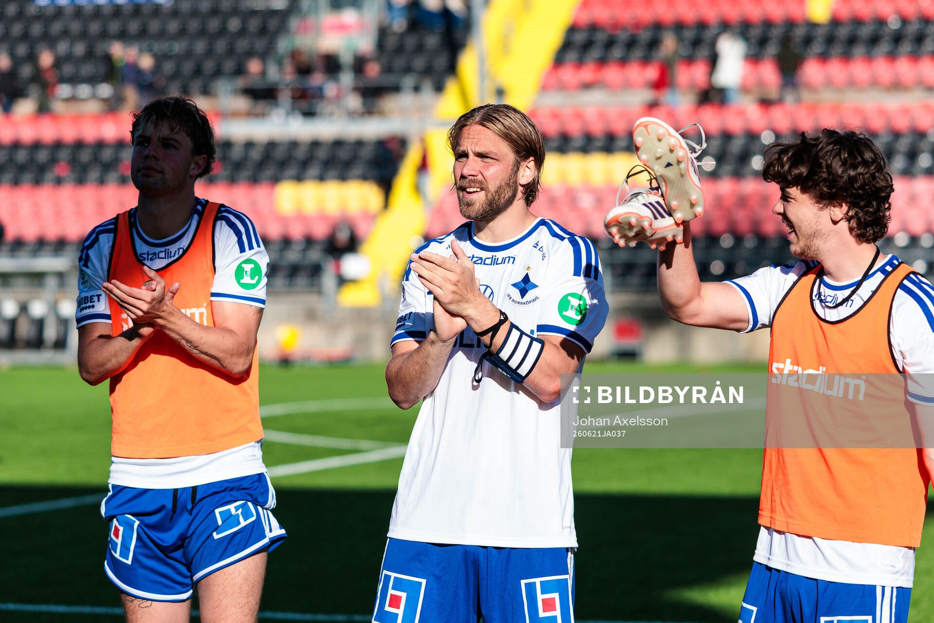 IFK Norrköpings Christoffer Nyman jublar